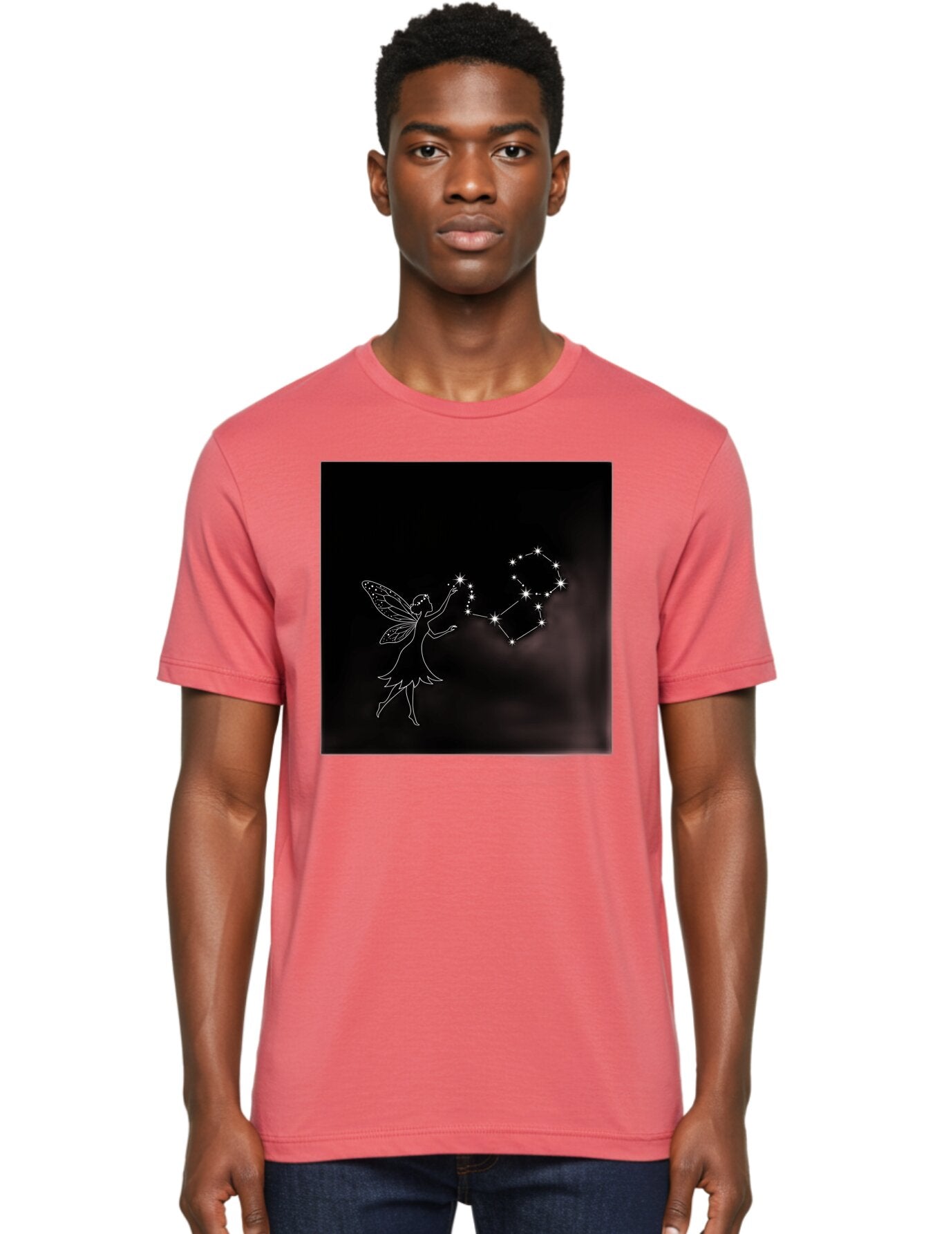Fairy-And-Constellation Men'S Graphic Tee, 100% Cotton, Comfortable Casual Summer Wear, Machine Washable, Vintage Camera, Old Camera, Antique Camera, Black Camera, Classic Photography, Photography Equipment, Nostalgic Device, Film Camera, Bap394 19
