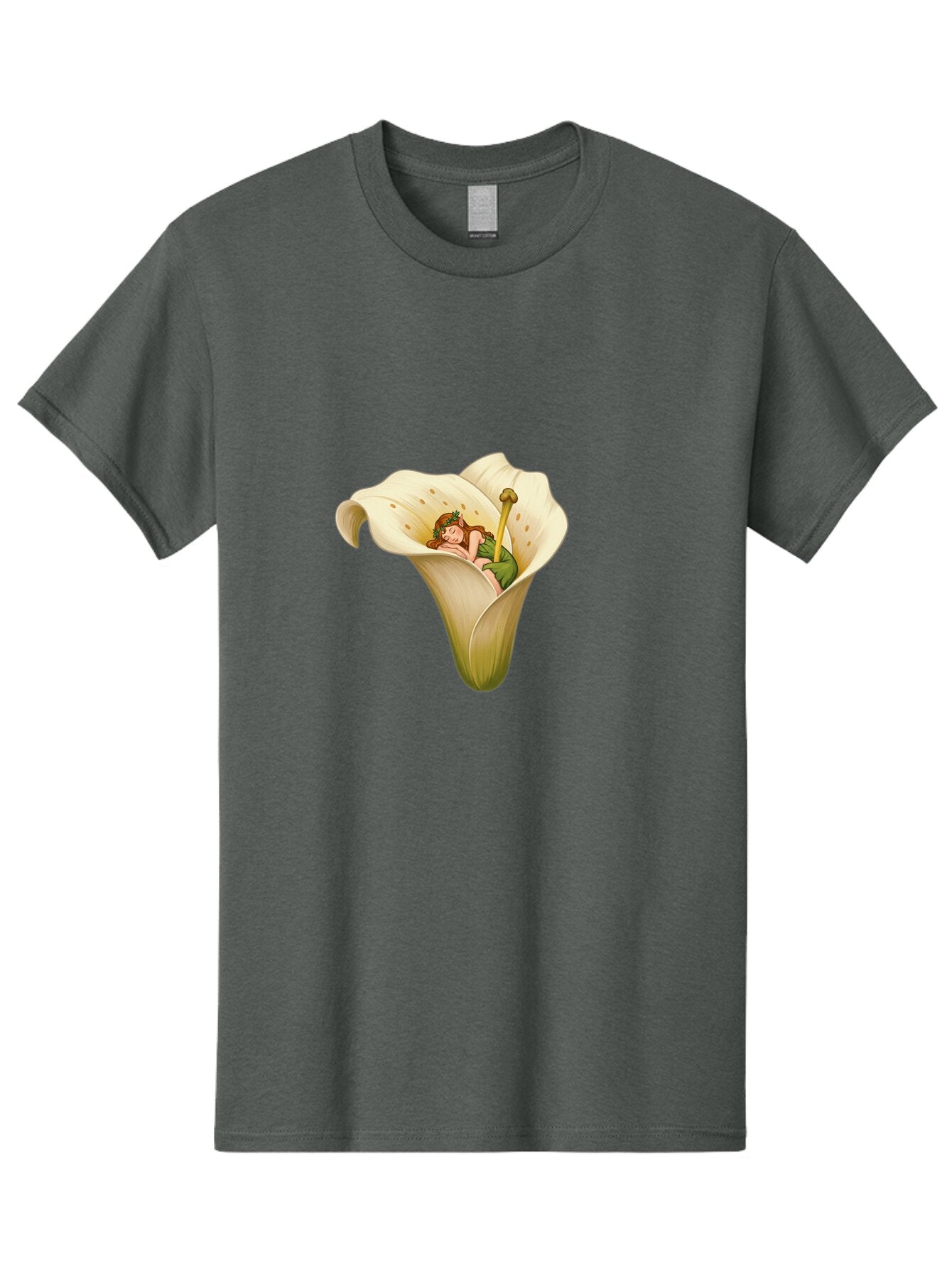 Fairy-In-Calla-Lily Men'S Graphic Tee, 100% Cotton, Comfortable Casual Summer Wear, Machine Washable, Vintage Camera, Old Camera, Antique Camera, Black Camera, Classic Photography, Photography Equipment, Nostalgic Device, Film Camera, Bap395 2
