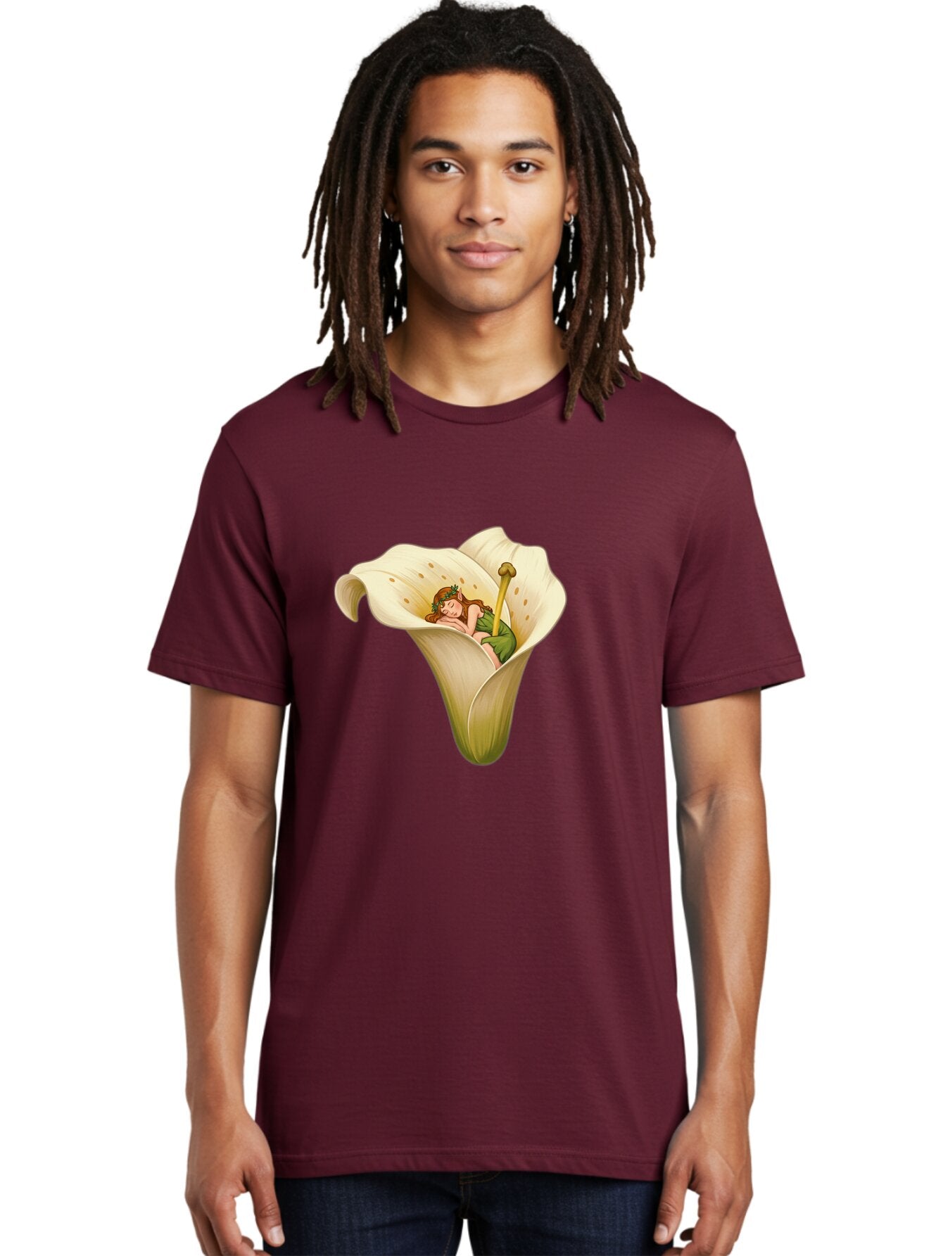 Fairy-In-Calla-Lily Men'S Graphic Tee, 100% Cotton, Comfortable Casual Summer Wear, Machine Washable, Vintage Camera, Old Camera, Antique Camera, Black Camera, Classic Photography, Photography Equipment, Nostalgic Device, Film Camera, Bap395 16