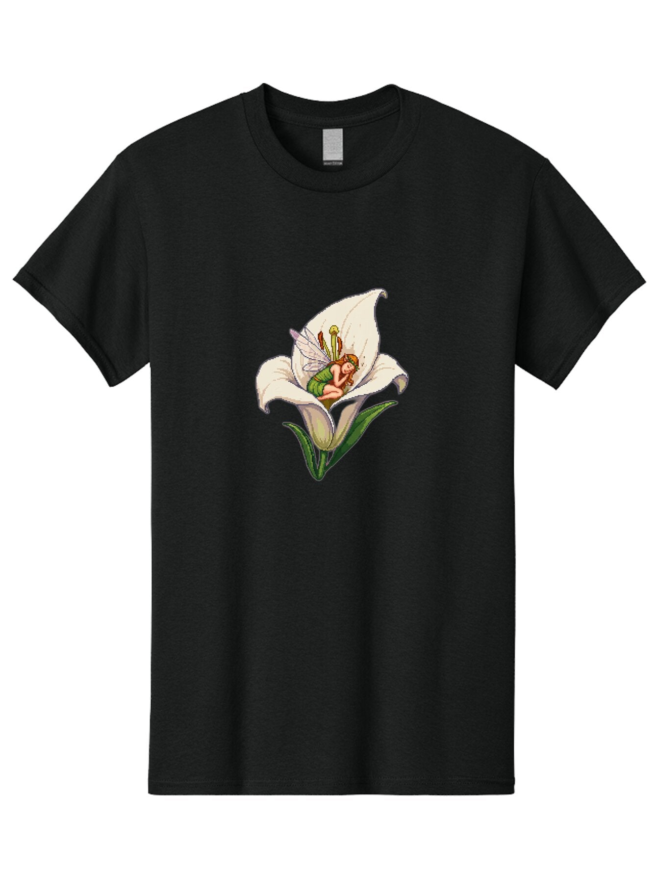 Fairy-In-Lily-1 Men'S Graphic Tee, 100% Cotton, Comfortable Casual Summer Wear, Machine Washable, Vintage Camera, Old Camera, Antique Camera, Black Camera, Classic Photography, Photography Equipment, Nostalgic Device, Film Camera, Camera Art Bap396 11