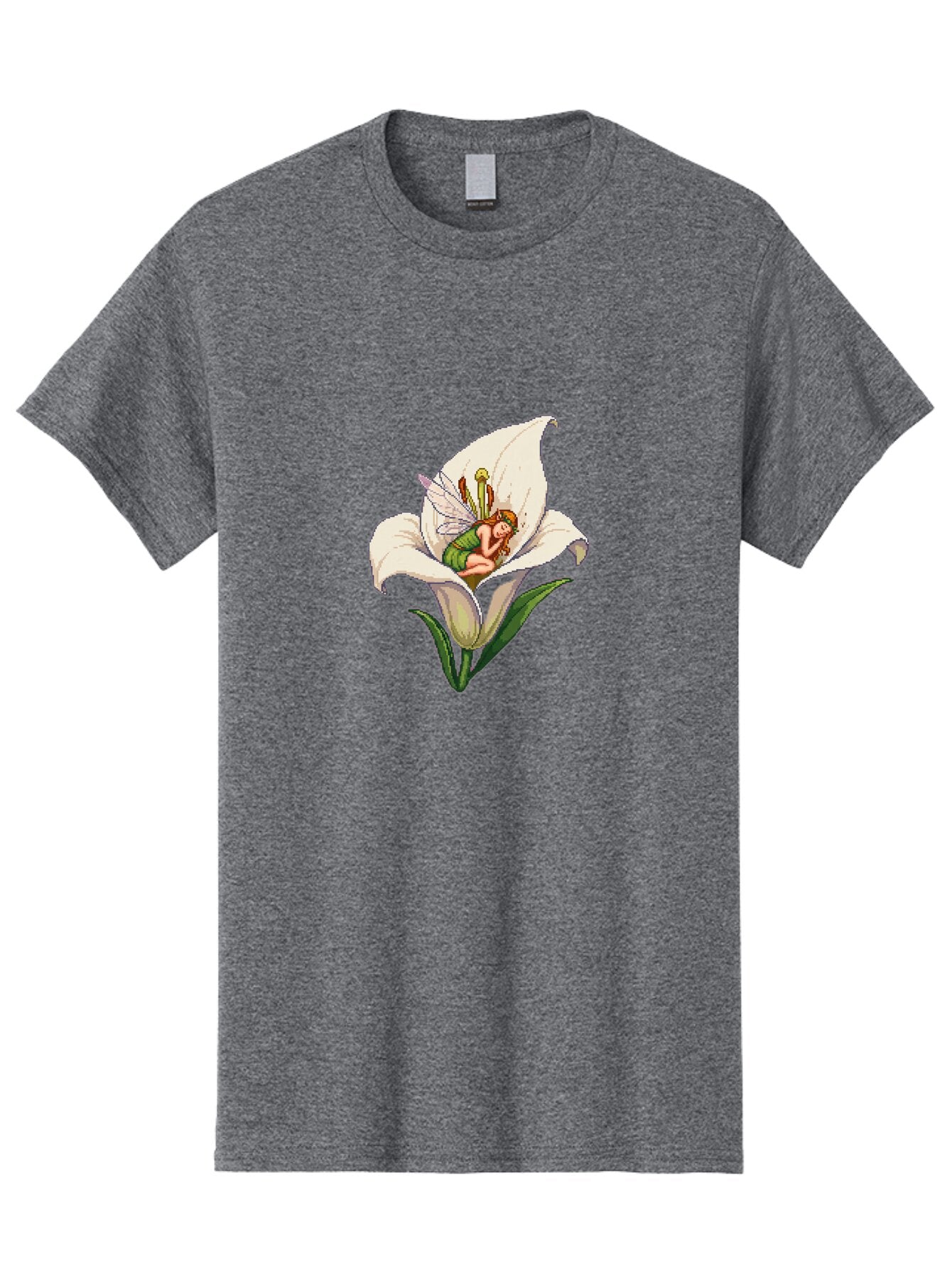Fairy-In-Lily-1 Men'S Graphic Tee, 100% Cotton, Comfortable Casual Summer Wear, Machine Washable, Vintage Camera, Old Camera, Antique Camera, Black Camera, Classic Photography, Photography Equipment, Nostalgic Device, Film Camera, Camera Art Bap396 13