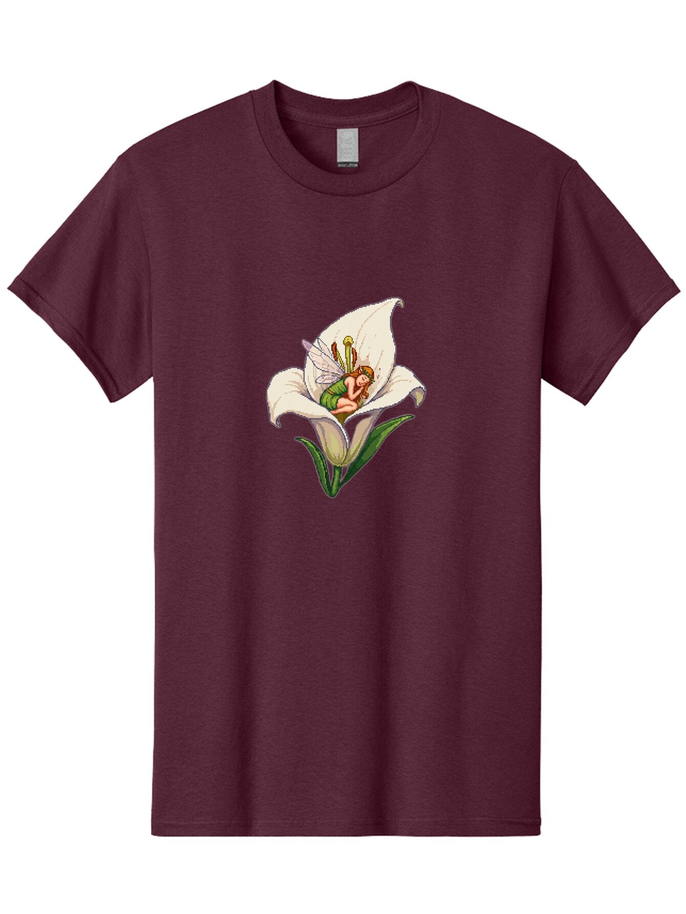 Fairy-In-Lily-1 Men'S Graphic Tee, 100% Cotton, Comfortable Casual Summer Wear, Machine Washable, Vintage Camera, Old Camera, Antique Camera, Black Camera, Classic Photography, Photography Equipment, Nostalgic Device, Film Camera, Camera Art Bap396 14