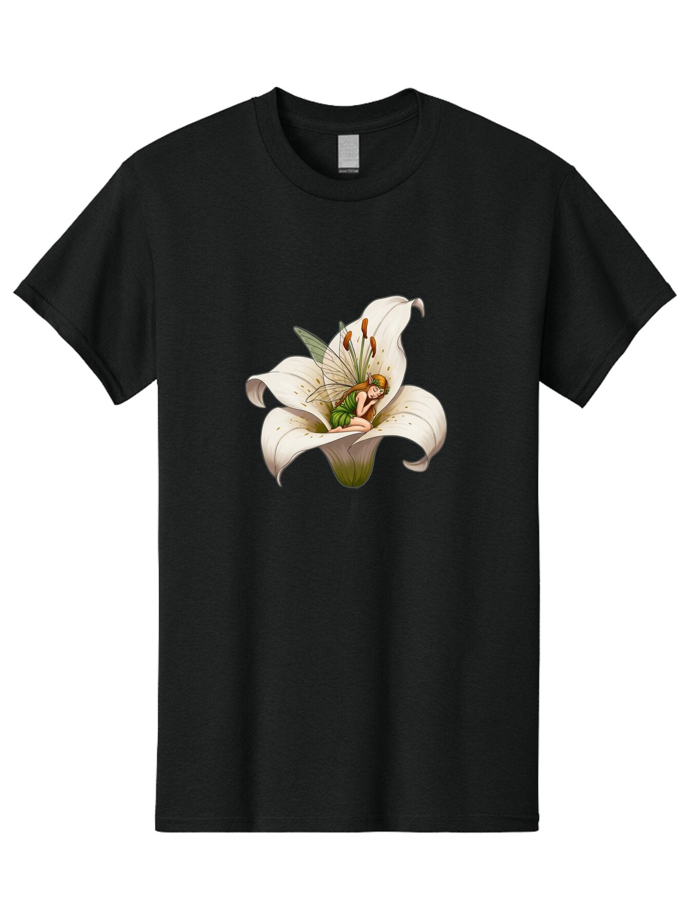Fairy-In-Lily-2 Men'S Graphic Tee, 100% Cotton, Comfortable Casual Summer Wear, Machine Washable, Vintage Camera, Old Camera, Antique Camera, Black Camera, Classic Photography, Photography Equipment, Nostalgic Device, Film Camera, Camera Art Bap397 13