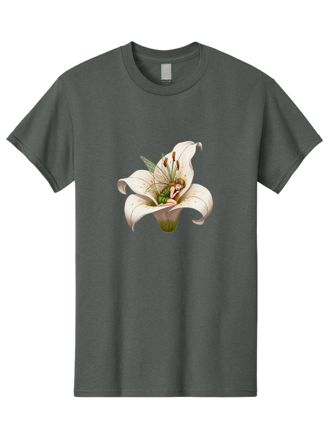 Fairy-In-Lily-2 Men'S Graphic Tee, 100% Cotton, Comfortable Casual Summer Wear, Machine Washable, Vintage Camera, Old Camera, Antique Camera, Black Camera, Classic Photography, Photography Equipment, Nostalgic Device, Film Camera, Camera Art Bap397 8
