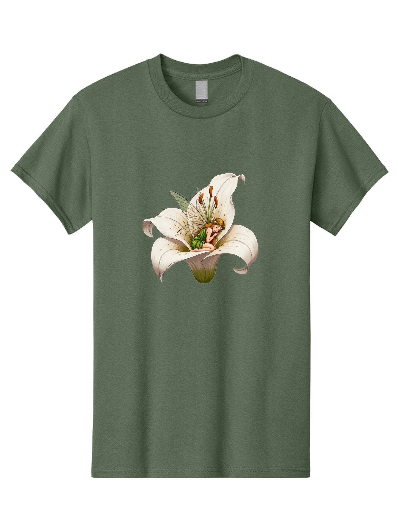 Fairy-In-Lily-2 Men'S Graphic Tee, 100% Cotton, Comfortable Casual Summer Wear, Machine Washable, Vintage Camera, Old Camera, Antique Camera, Black Camera, Classic Photography, Photography Equipment, Nostalgic Device, Film Camera, Camera Art Bap397 12