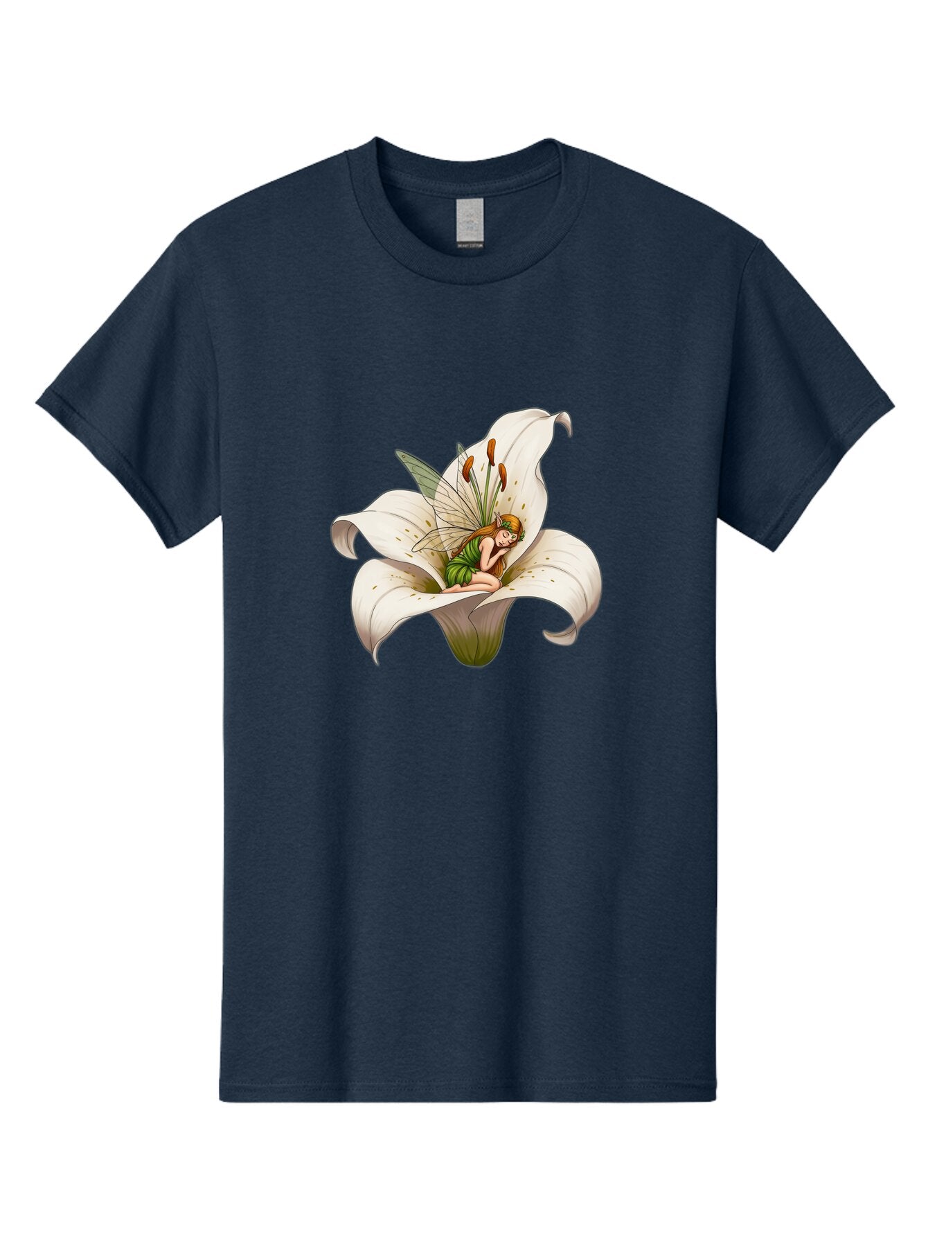 Fairy-In-Lily-2 Men'S Graphic Tee, 100% Cotton, Comfortable Casual Summer Wear, Machine Washable, Vintage Camera, Old Camera, Antique Camera, Black Camera, Classic Photography, Photography Equipment, Nostalgic Device, Film Camera, Camera Art Bap397 9