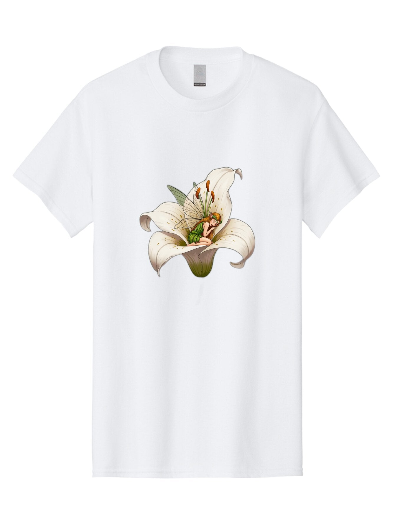Fairy-In-Lily-2 Men'S Graphic Tee, 100% Cotton, Comfortable Casual Summer Wear, Machine Washable, Vintage Camera, Old Camera, Antique Camera, Black Camera, Classic Photography, Photography Equipment, Nostalgic Device, Film Camera, Camera Art Bap397 10