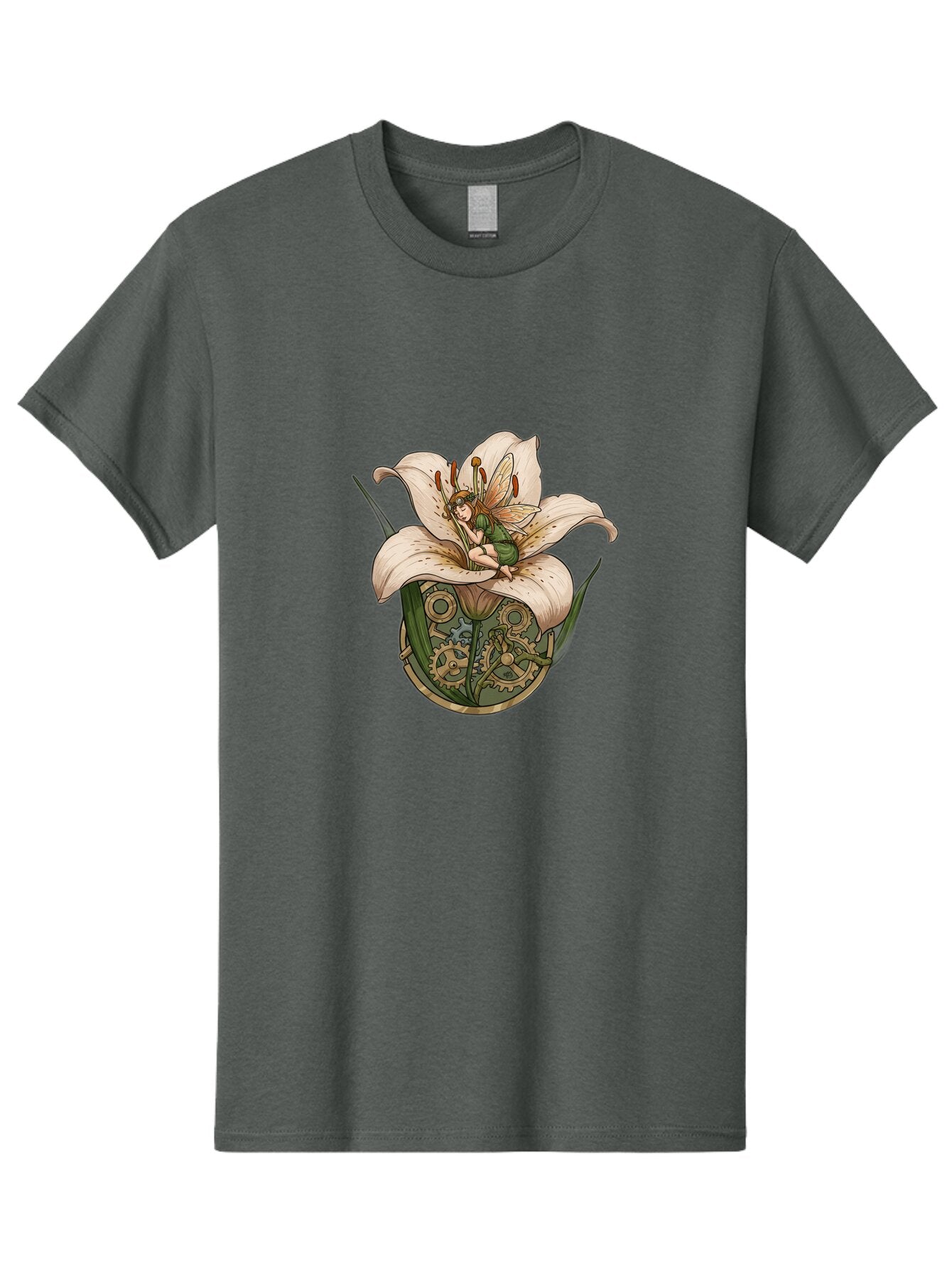 Fairy-In-Lily-Clockwork Men'S Graphic Tee, 100% Cotton, Comfortable Casual Summer Wear, Machine Washable, Vintage Camera, Old Camera, Antique Camera, Black Camera, Classic Photography, Photography Equipment, Nostalgic Device, Film Camera, Bap398 14