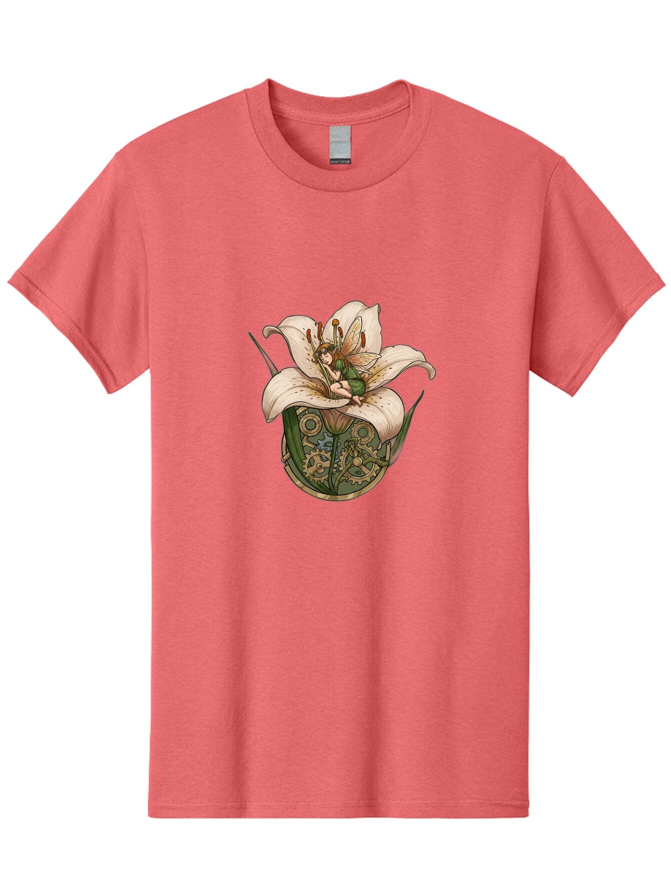 Fairy-In-Lily-Clockwork Men'S Graphic Tee, 100% Cotton, Comfortable Casual Summer Wear, Machine Washable, Vintage Camera, Old Camera, Antique Camera, Black Camera, Classic Photography, Photography Equipment, Nostalgic Device, Film Camera, Bap398 10