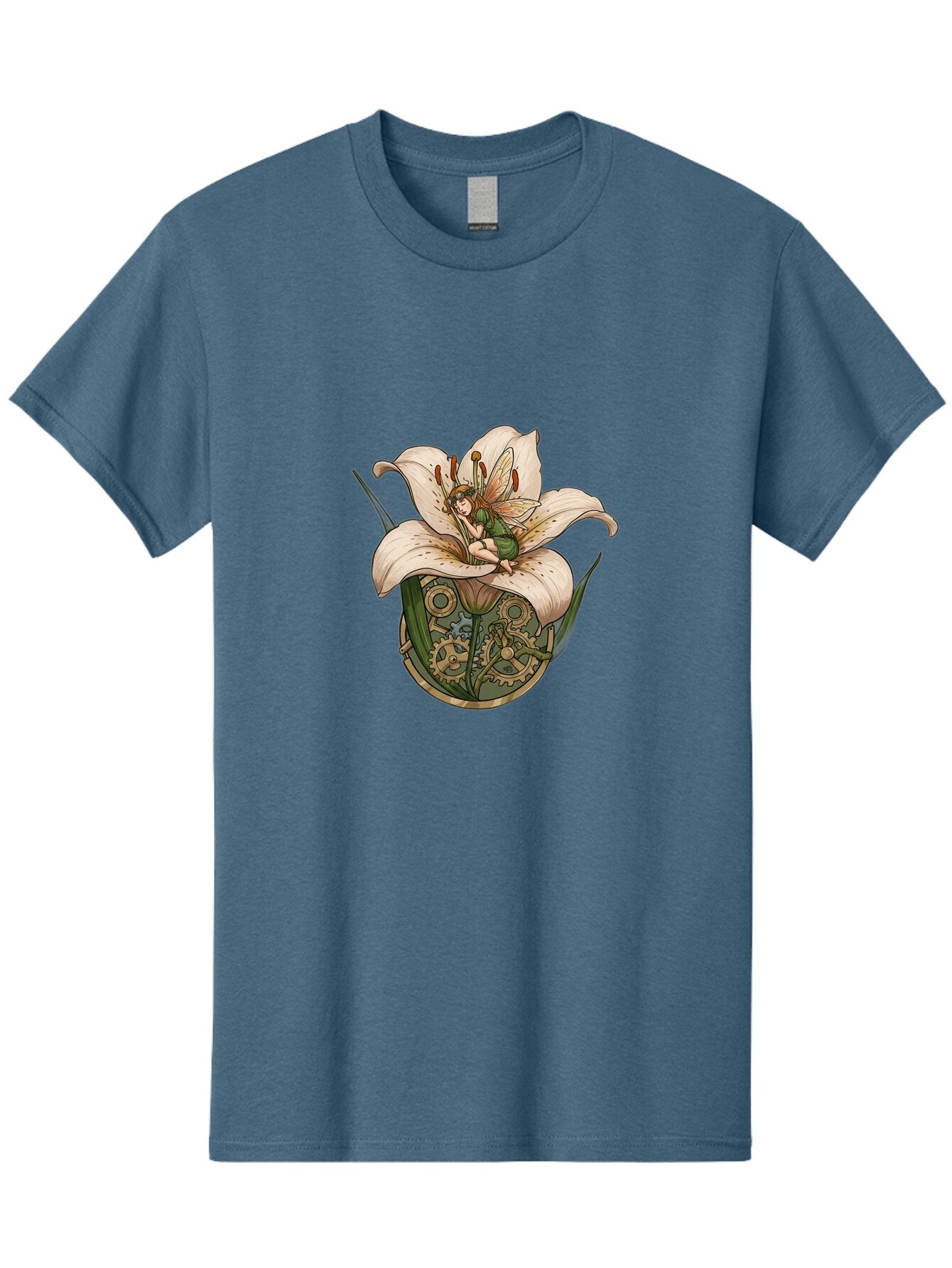 Fairy-In-Lily-Clockwork Men'S Graphic Tee, 100% Cotton, Comfortable Casual Summer Wear, Machine Washable, Vintage Camera, Old Camera, Antique Camera, Black Camera, Classic Photography, Photography Equipment, Nostalgic Device, Film Camera, Bap398 11