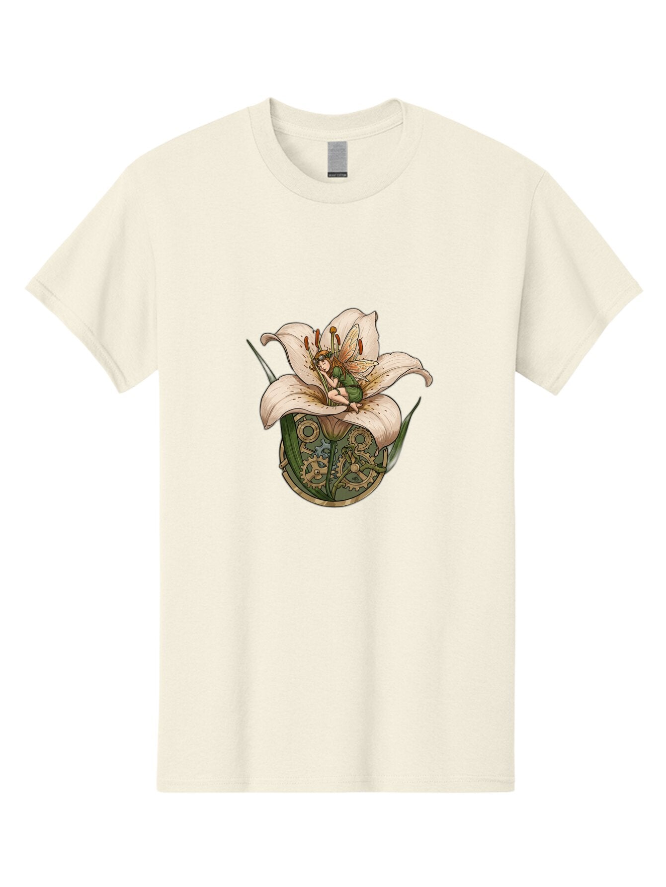 Fairy-In-Lily-Clockwork Men'S Graphic Tee, 100% Cotton, Comfortable Casual Summer Wear, Machine Washable, Vintage Camera, Old Camera, Antique Camera, Black Camera, Classic Photography, Photography Equipment, Nostalgic Device, Film Camera, Bap398 8