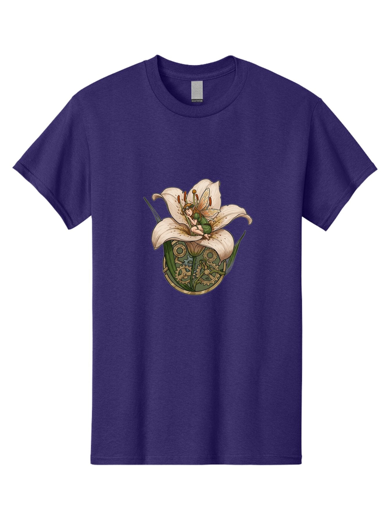 Fairy-In-Lily-Clockwork Men'S Graphic Tee, 100% Cotton, Comfortable Casual Summer Wear, Machine Washable, Vintage Camera, Old Camera, Antique Camera, Black Camera, Classic Photography, Photography Equipment, Nostalgic Device, Film Camera, Bap398 13