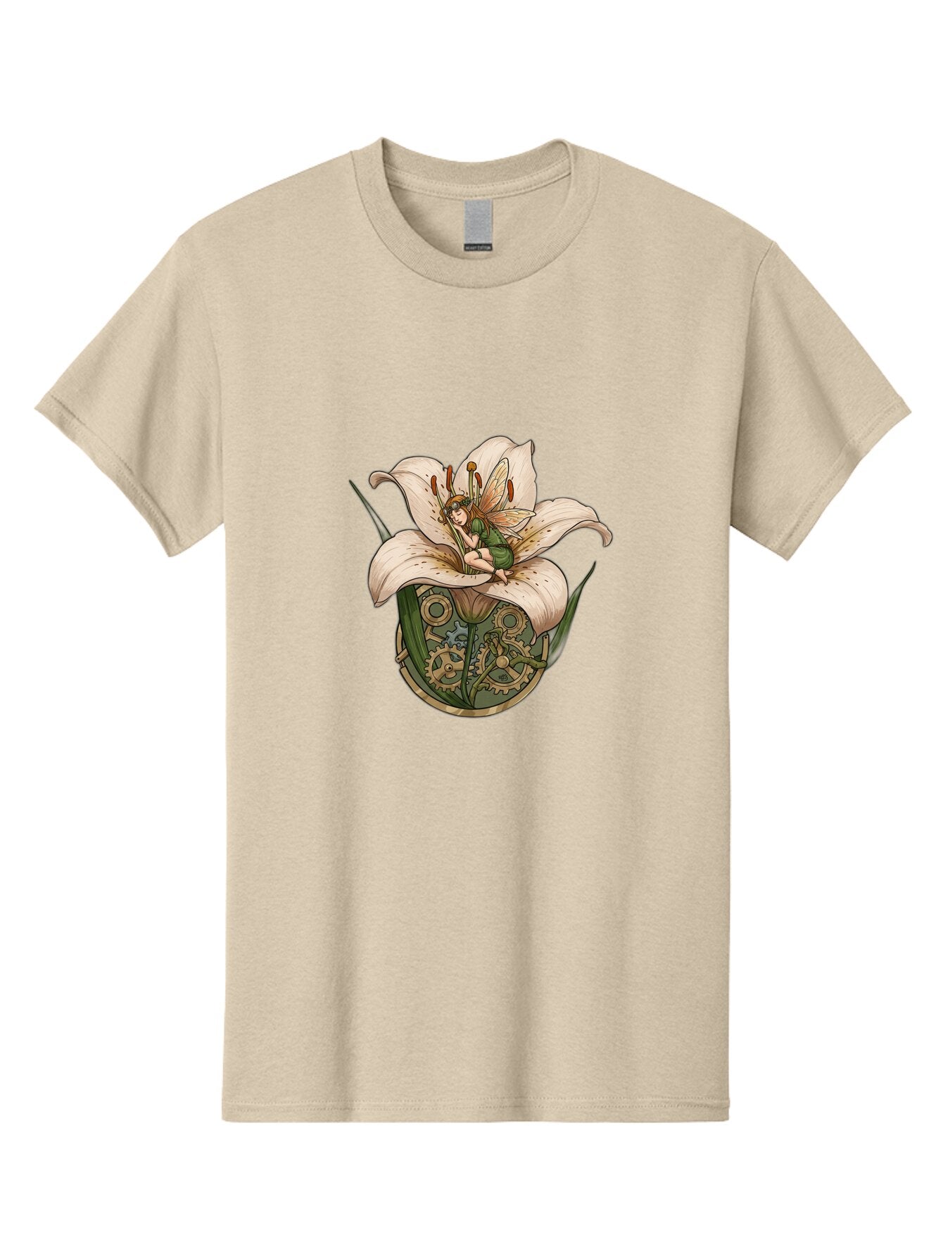 Fairy-In-Lily-Clockwork Men'S Graphic Tee, 100% Cotton, Comfortable Casual Summer Wear, Machine Washable, Vintage Camera, Old Camera, Antique Camera, Black Camera, Classic Photography, Photography Equipment, Nostalgic Device, Film Camera, Bap398 5