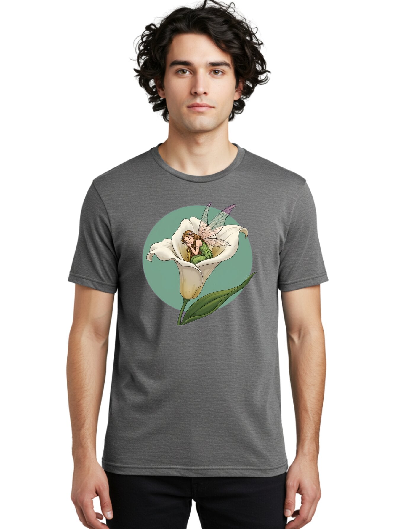 Fairy-In-White-Calla-Lily Men'S Graphic Tee, 100% Cotton, Comfortable Casual Summer Wear, Machine Washable, Vintage Camera, Old Camera, Antique Camera, Black Camera, Classic Photography, Photography Equipment, Nostalgic Device, Film Camera, Bap400 26