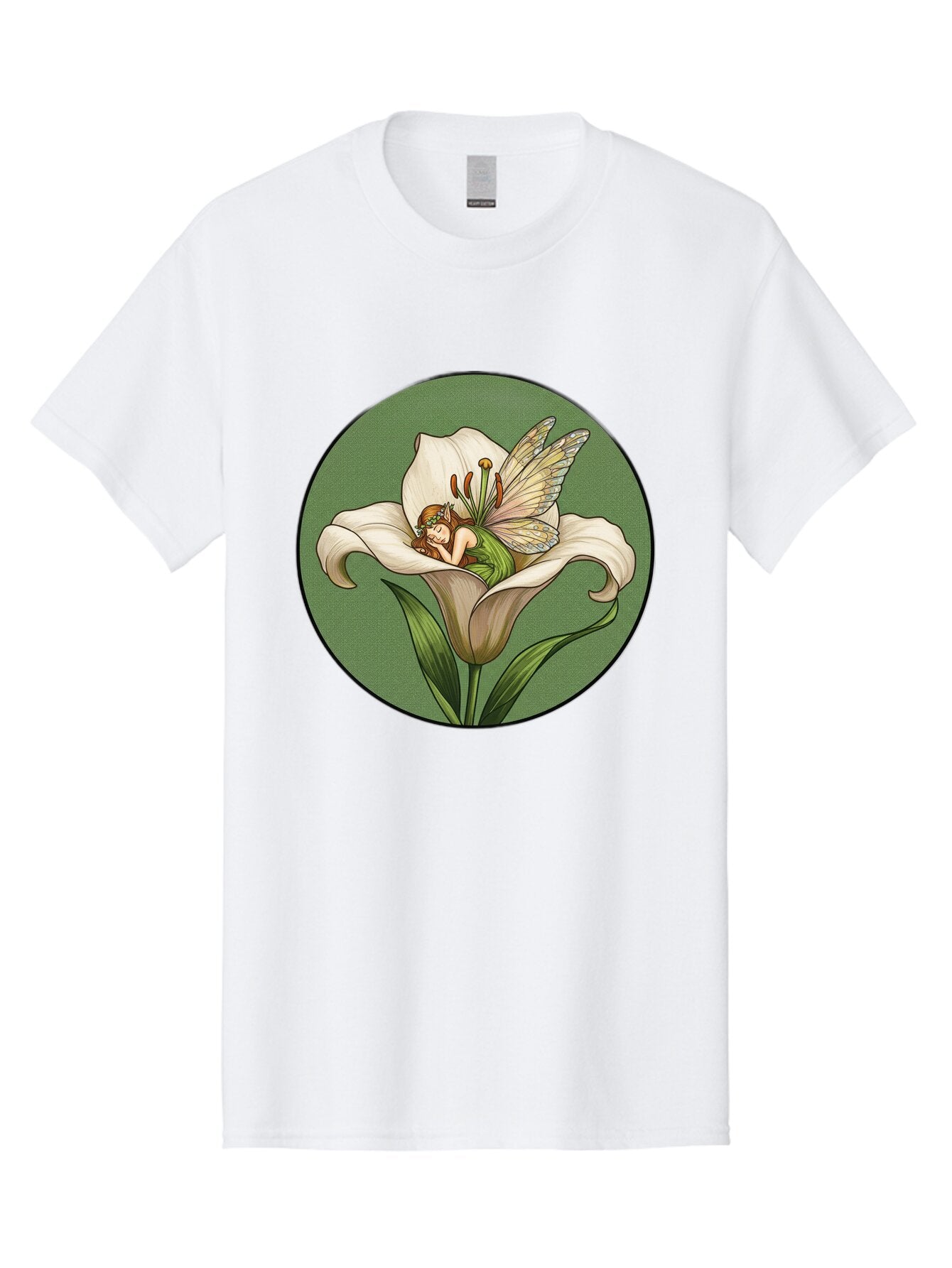 Fairy-On-Lily-2 Men'S Graphic Tee, 100% Cotton, Comfortable Casual Summer Wear, Machine Washable, Vintage Camera, Old Camera, Antique Camera, Black Camera, Classic Photography, Photography Equipment, Nostalgic Device, Film Camera, Camera Art Bap403 15