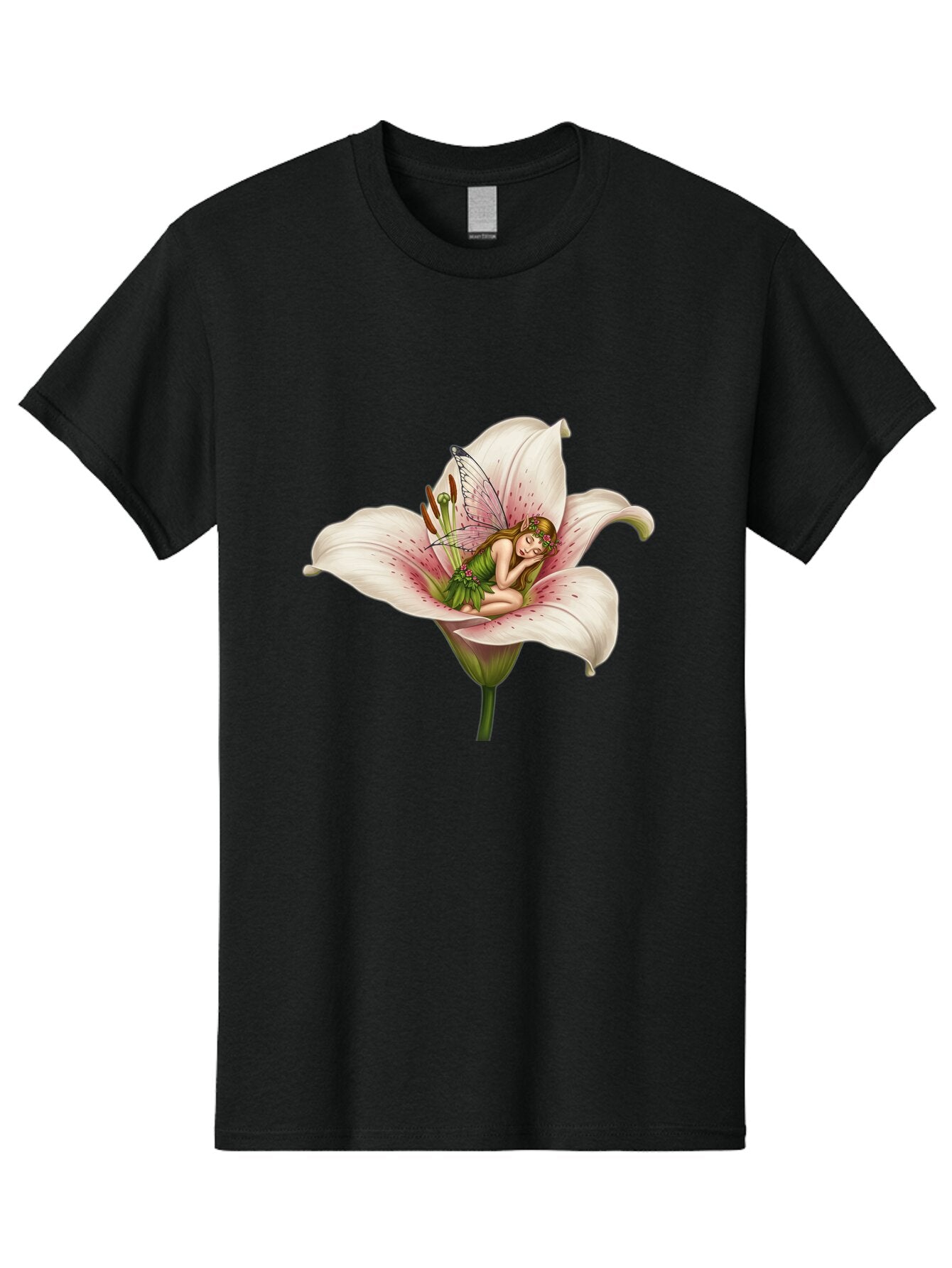 Fairy-Sleeping-In-Lily Men'S Graphic Tee, 100% Cotton, Comfortable Casual Summer Wear, Machine Washable, Vintage Camera, Old Camera, Antique Camera, Black Camera, Classic Photography, Photography Equipment, Nostalgic Device, Film Camera, Bap408 13