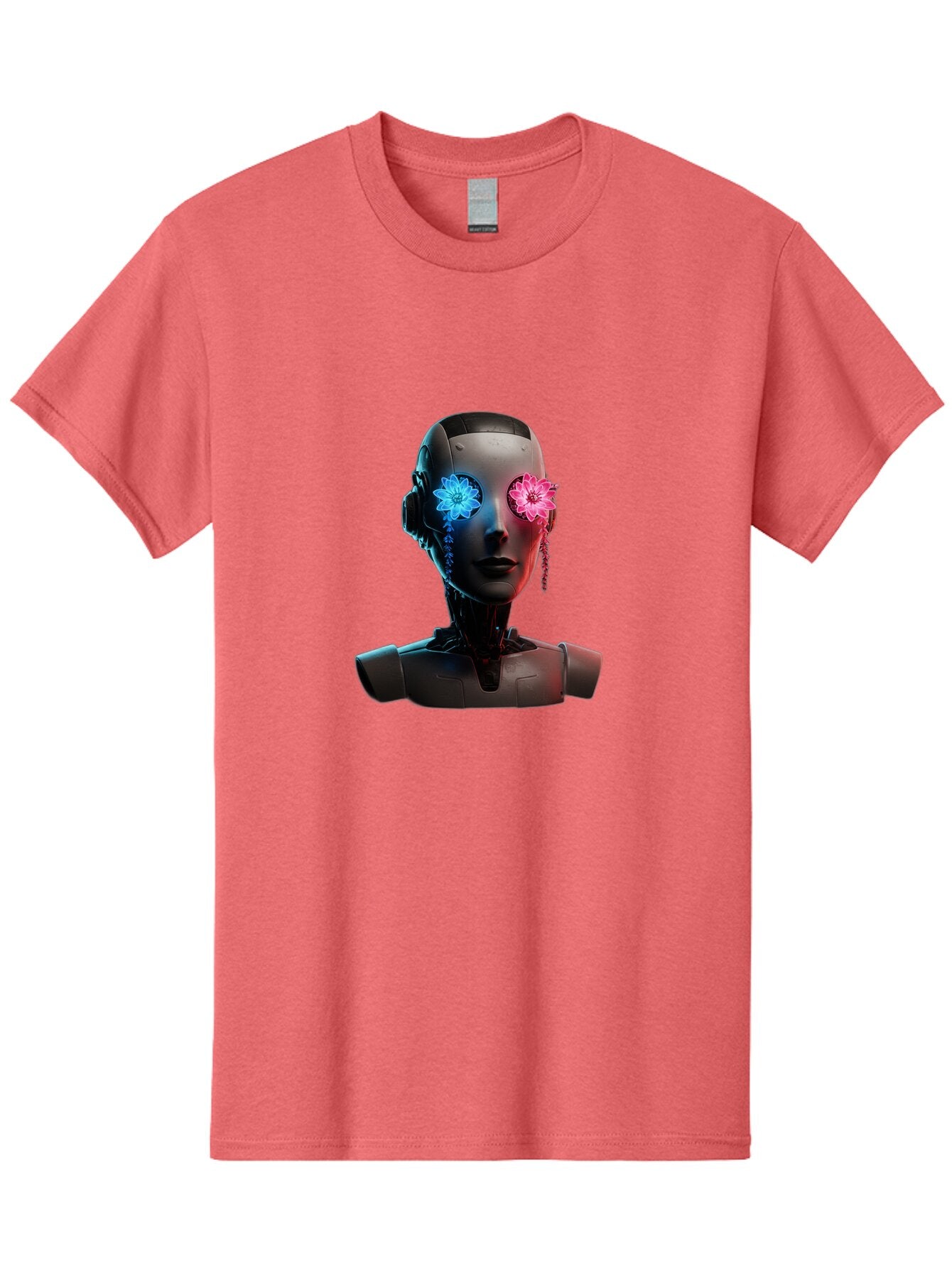 Female-Robot-Head Men'S Graphic Tee, 100% Cotton, Comfortable Casual Summer Wear, Machine Washable, Vintage Camera, Old Camera, Antique Camera, Black Camera, Classic Photography, Photography Equipment, Nostalgic Device, Film Camera, Camera Art Bap411 7