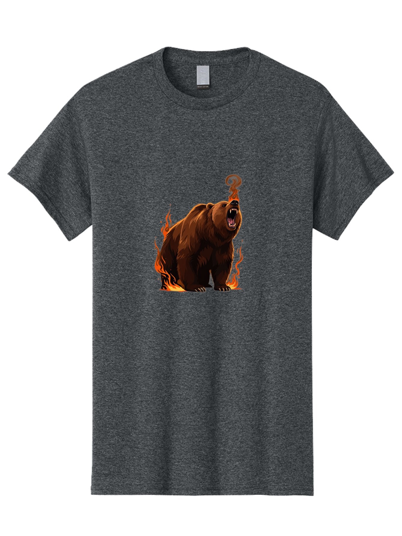 Fierce-Bear Men'S Graphic Tee, 100% Cotton, Comfortable Casual Summer Wear, Machine Washable, Vintage Camera, Old Camera, Antique Camera, Black Camera, Classic Photography, Photography Equipment, Nostalgic Device, Film Camera, Camera Art Bap412