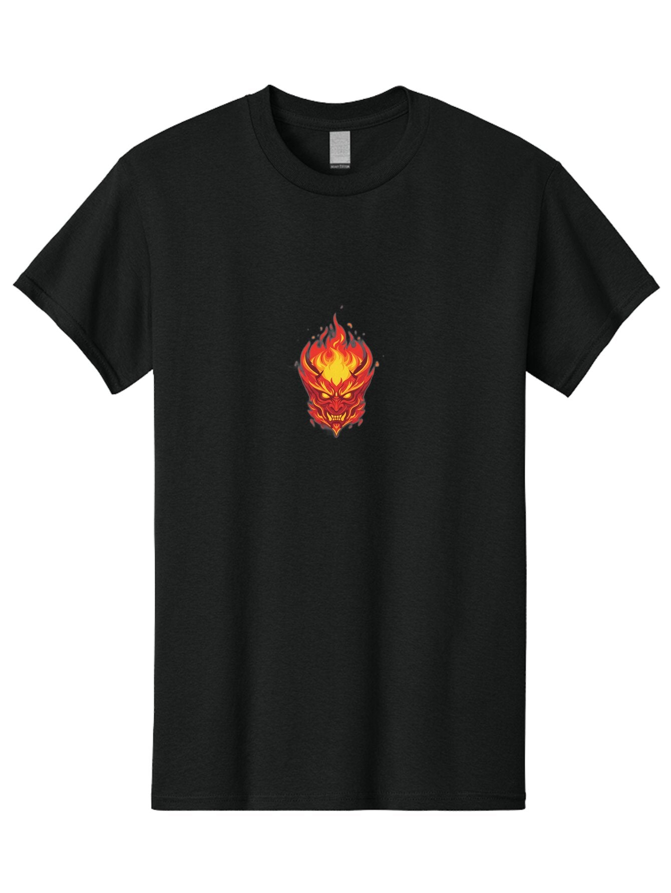 Flaming-Demon-Head Men'S Graphic Tee, 100% Cotton, Comfortable Casual Summer Wear, Machine Washable, Vintage Camera, Old Camera, Antique Camera, Black Camera, Classic Photography, Photography Equipment, Nostalgic Device, Film Camera, Bap415 6