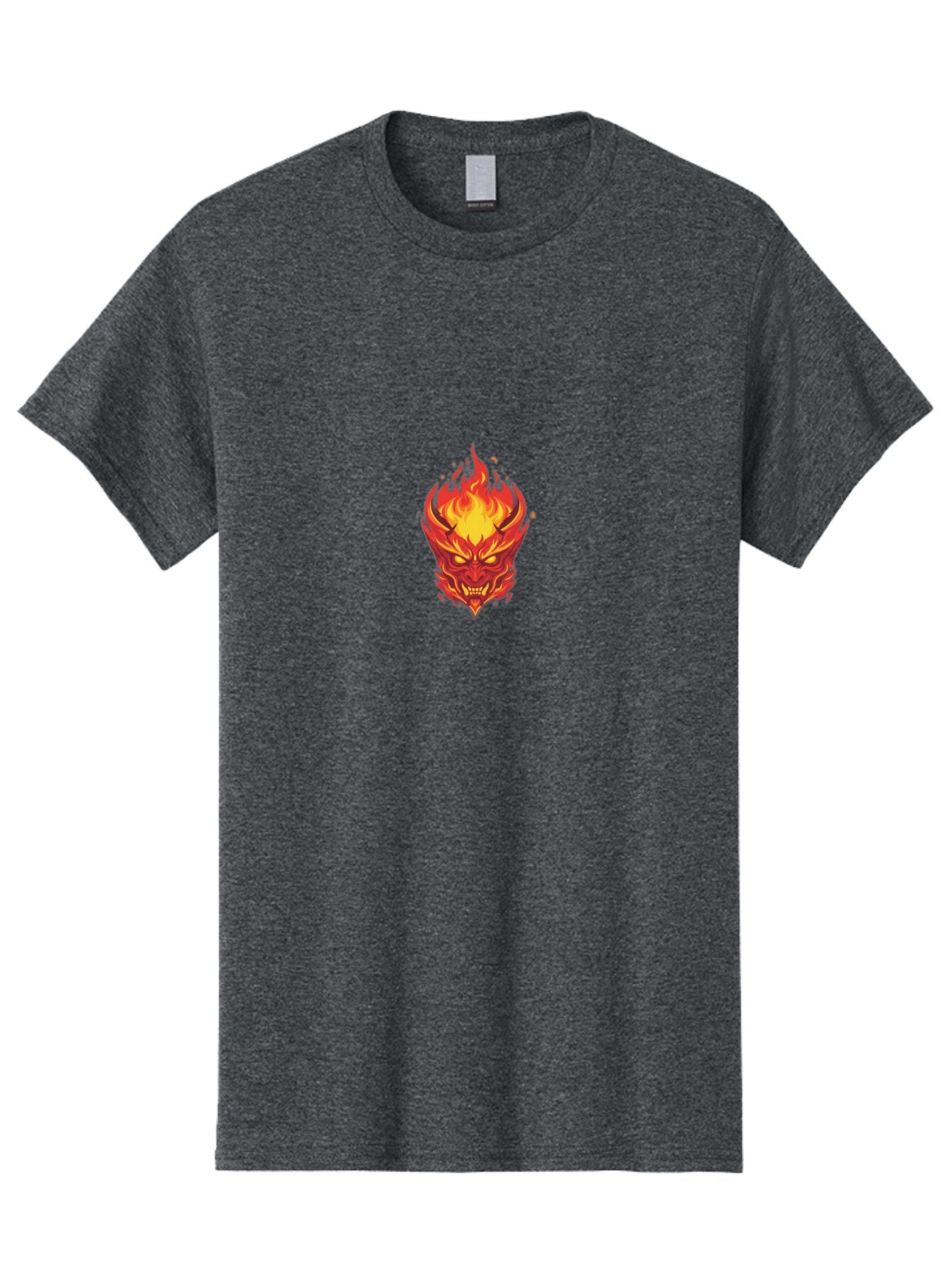 Flaming-Demon-Head Men'S Graphic Tee, 100% Cotton, Comfortable Casual Summer Wear, Machine Washable, Vintage Camera, Old Camera, Antique Camera, Black Camera, Classic Photography, Photography Equipment, Nostalgic Device, Film Camera, Bap415 14