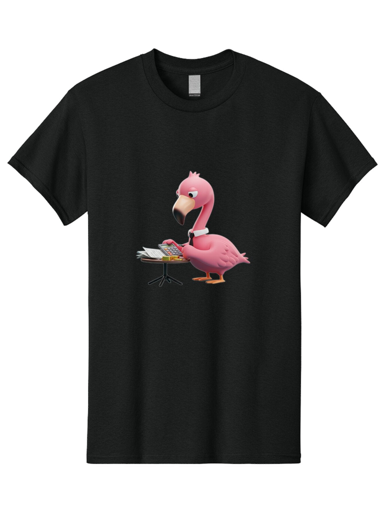 Flamingo-Accountant Men'S Graphic Tee, 100% Cotton, Comfortable Casual Summer Wear, Machine Washable, Vintage Camera, Old Camera, Antique Camera, Black Camera, Classic Photography, Photography Equipment, Nostalgic Device, Film Camera, Bap417 8