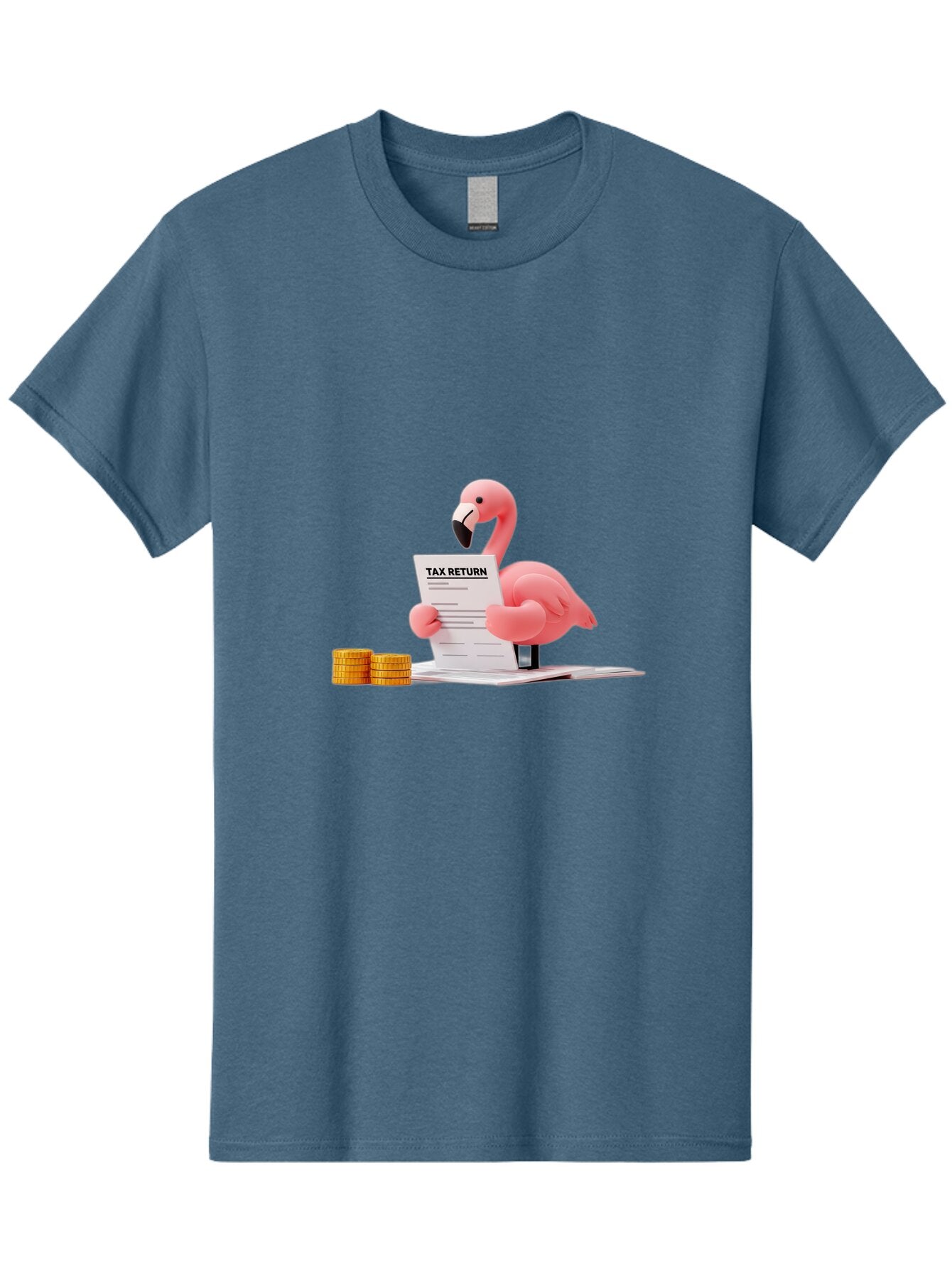 Flamingo-Tax-Return Men'S Graphic Tee, 100% Cotton, Comfortable Casual Summer Wear, Machine Washable, Vintage Camera, Old Camera, Antique Camera, Black Camera, Classic Photography, Photography Equipment, Nostalgic Device, Film Camera, Bap419 3