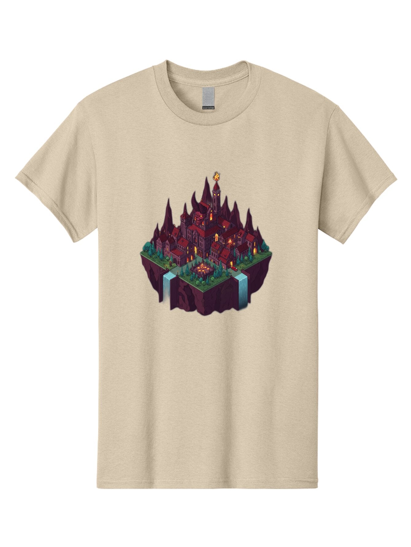 Floating-Island-Castle Men'S Graphic Tee, 100% Cotton, Comfortable Casual Summer Wear, Machine Washable, Vintage Camera, Old Camera, Antique Camera, Black Camera, Classic Photography, Photography Equipment, Nostalgic Device, Film Camera, Bap421 14