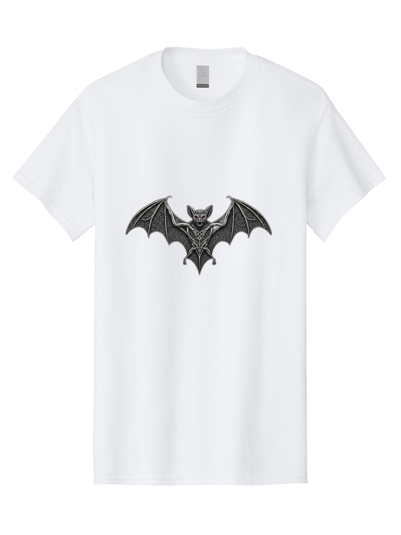 Flying-Bat-With-Skeleton-Ribcage Men'S Graphic Tee, 100% Cotton, Comfortable Casual Summer Wear, Machine Washable, Vintage Camera, Old Camera, Antique Camera, Black Camera, Classic Photography, Photography Equipment, Nostalgic Device, Bap424 10