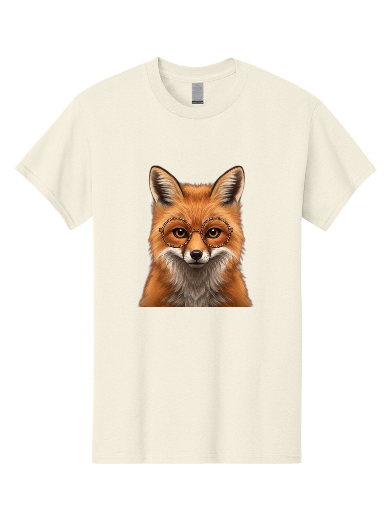 Fox-In-Glasses-1 Men'S Graphic Tee, 100% Cotton, Comfortable Casual Summer Wear, Machine Washable, Vintage Camera, Old Camera, Antique Camera, Black Camera, Classic Photography, Photography Equipment, Nostalgic Device, Film Camera, Camera Art Bap427