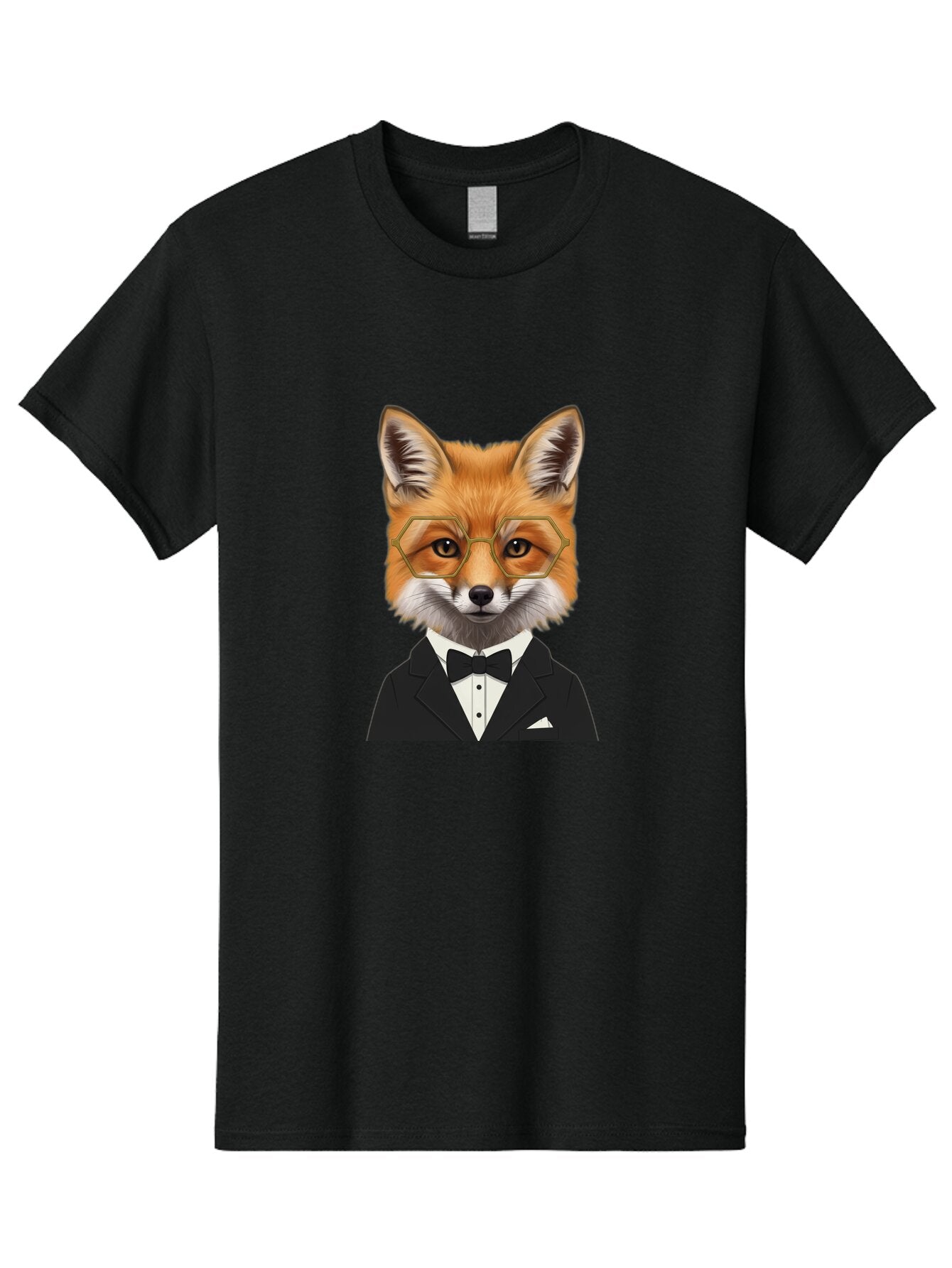 Fox-In-Tuxedo Men'S Graphic Tee, 100% Cotton, Comfortable Casual Summer Wear, Machine Washable, Vintage Camera, Old Camera, Antique Camera, Black Camera, Classic Photography, Photography Equipment, Nostalgic Device, Film Camera, Camera Art Bap429 3