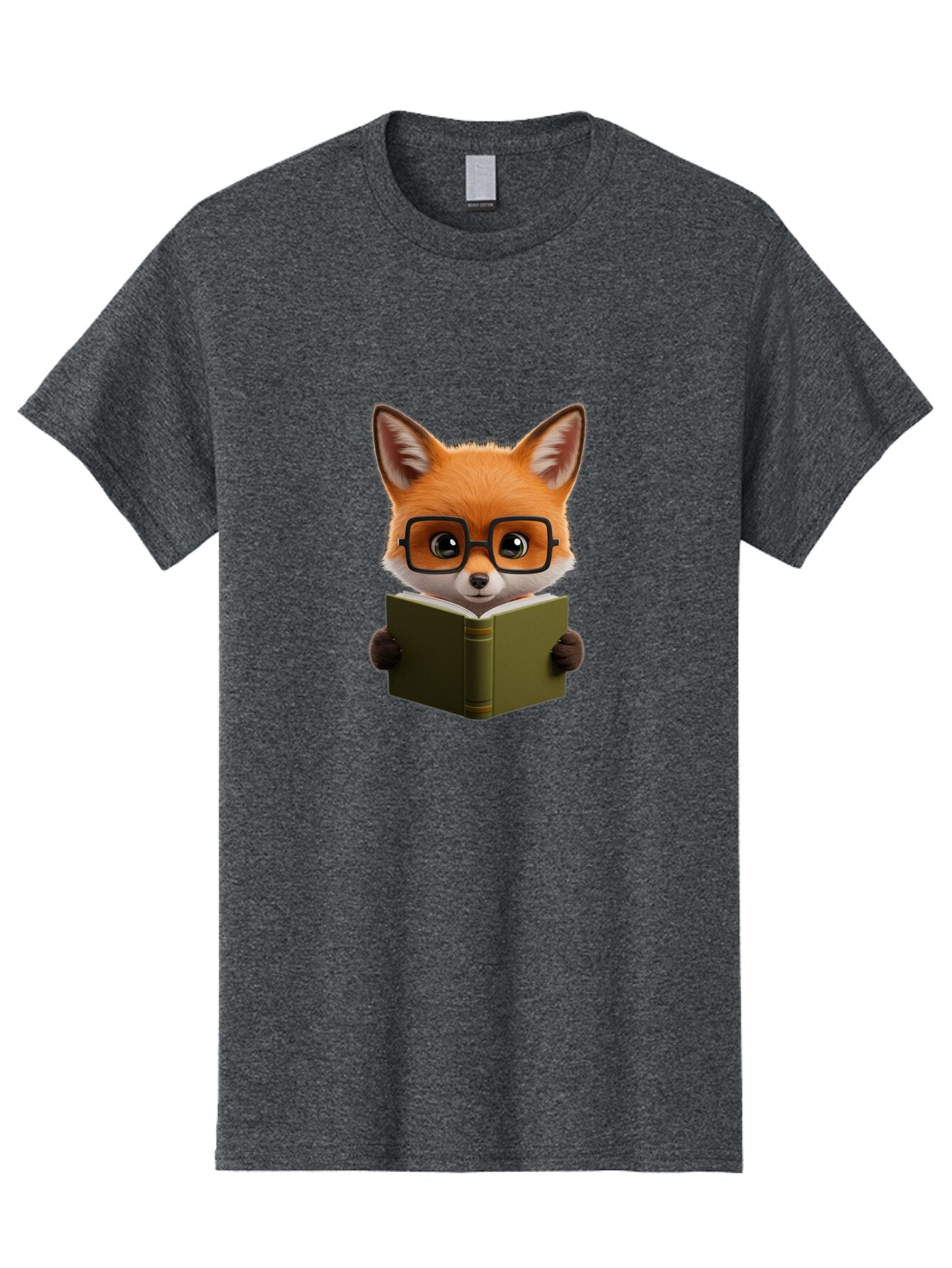 Fox-Reading-Book Men'S Graphic Tee, 100% Cotton, Comfortable Casual Summer Wear, Machine Washable, Vintage Camera, Old Camera, Antique Camera, Black Camera, Classic Photography, Photography Equipment, Nostalgic Device, Film Camera, Camera Art Bap430 3