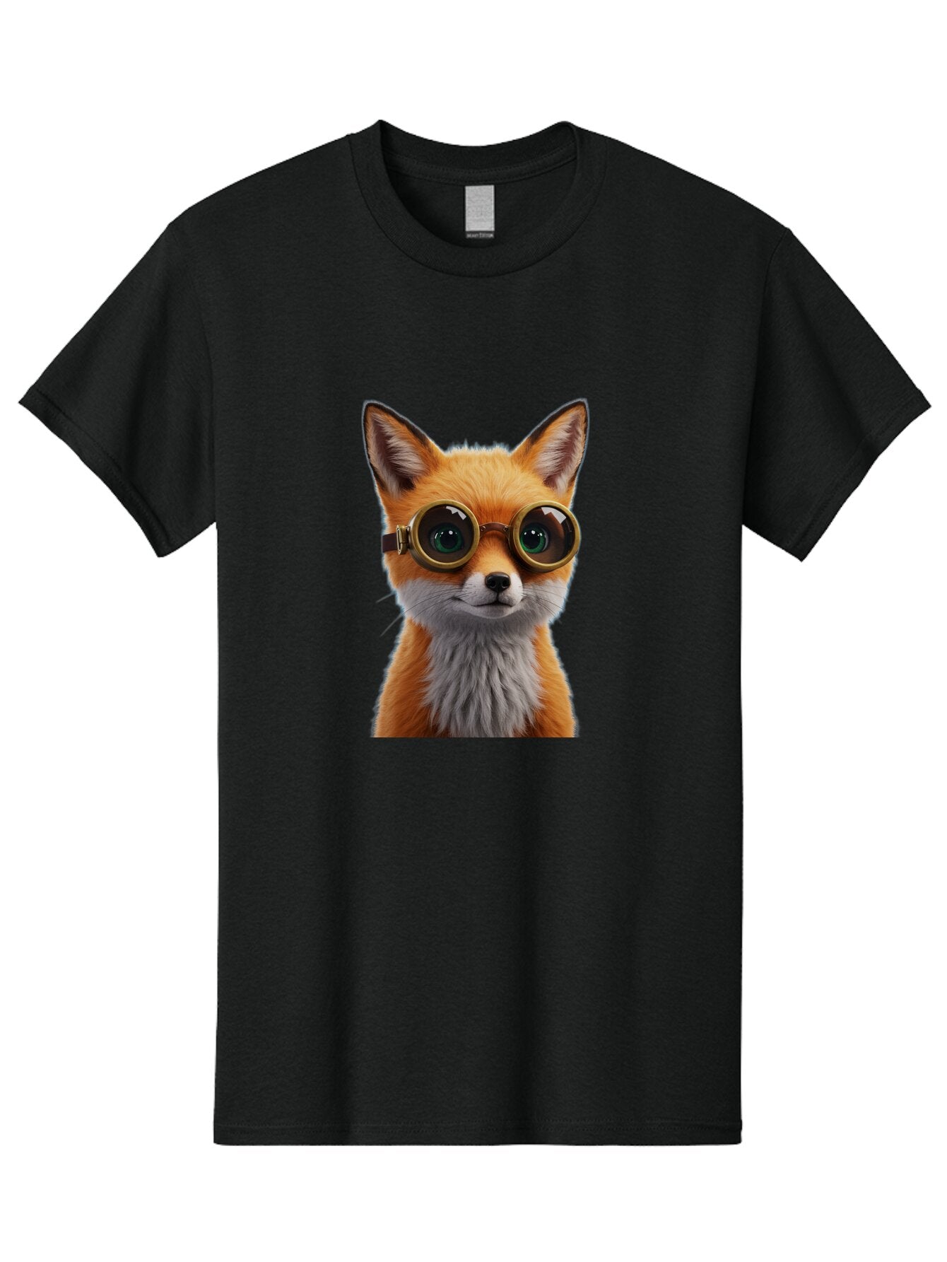 Fox-With-Goggles Men'S Graphic Tee, 100% Cotton, Comfortable Casual Summer Wear, Machine Washable, Vintage Camera, Old Camera, Antique Camera, Black Camera, Classic Photography, Photography Equipment, Nostalgic Device, Film Camera, Camera Art Bap436 11