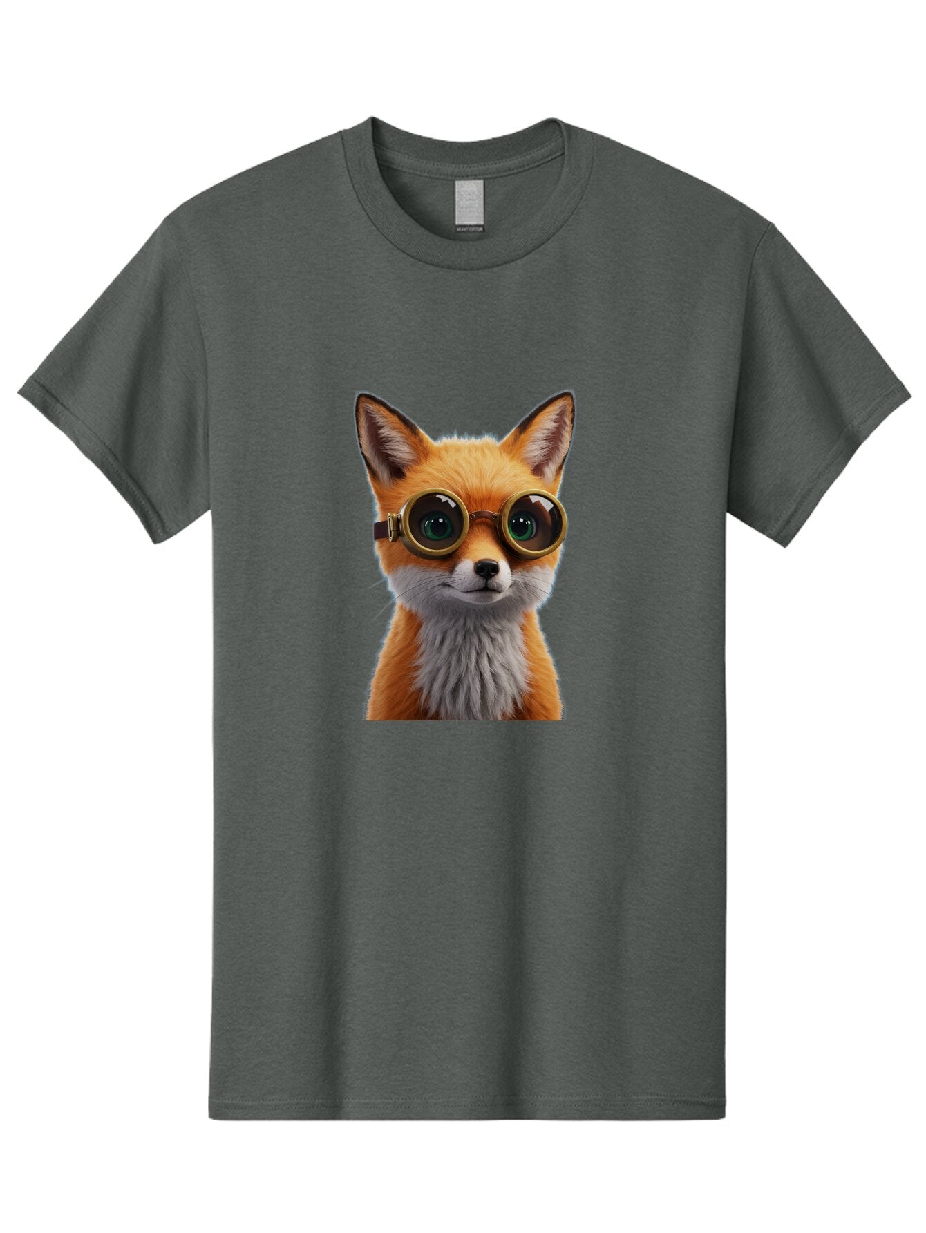 Fox-With-Goggles Men'S Graphic Tee, 100% Cotton, Comfortable Casual Summer Wear, Machine Washable, Vintage Camera, Old Camera, Antique Camera, Black Camera, Classic Photography, Photography Equipment, Nostalgic Device, Film Camera, Camera Art Bap436 5