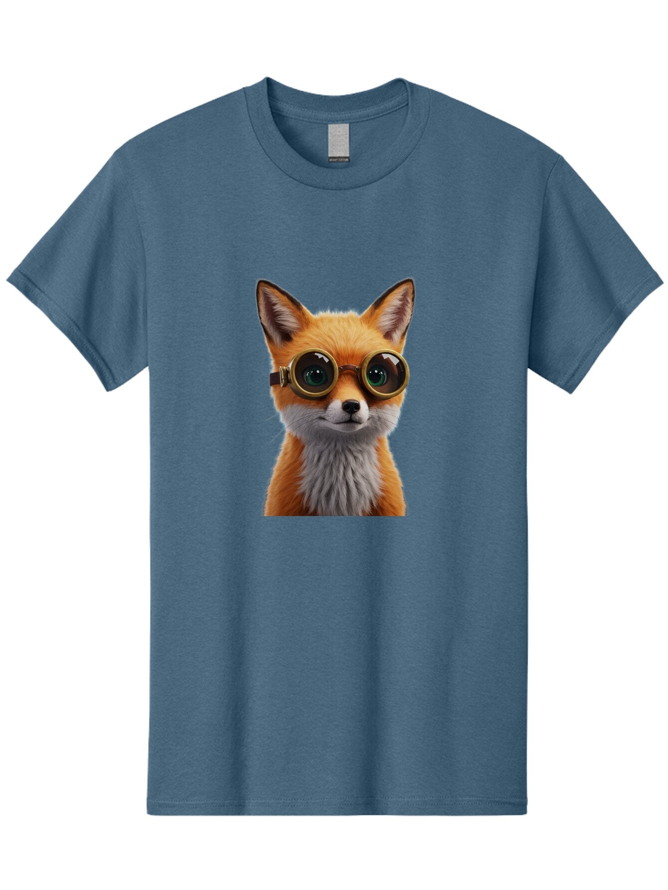 Fox-With-Goggles Men'S Graphic Tee, 100% Cotton, Comfortable Casual Summer Wear, Machine Washable, Vintage Camera, Old Camera, Antique Camera, Black Camera, Classic Photography, Photography Equipment, Nostalgic Device, Film Camera, Camera Art Bap436 8