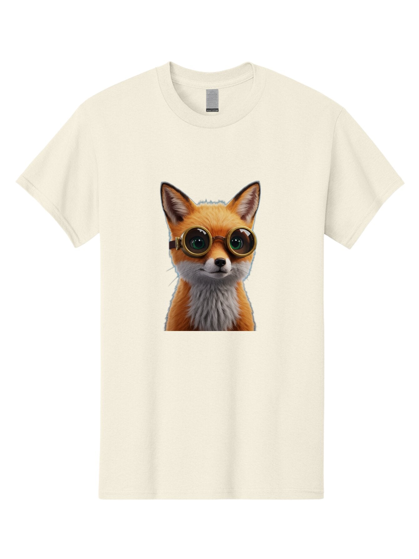 Fox-With-Goggles Men'S Graphic Tee, 100% Cotton, Comfortable Casual Summer Wear, Machine Washable, Vintage Camera, Old Camera, Antique Camera, Black Camera, Classic Photography, Photography Equipment, Nostalgic Device, Film Camera, Camera Art Bap436