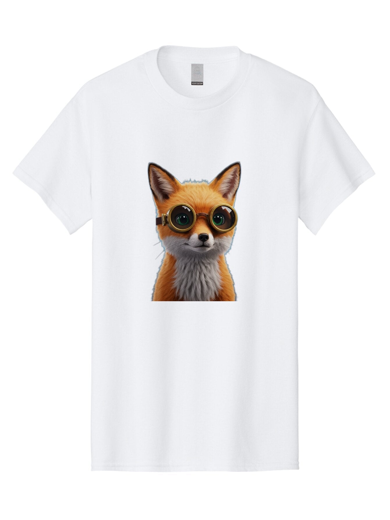Fox-With-Goggles Men'S Graphic Tee, 100% Cotton, Comfortable Casual Summer Wear, Machine Washable, Vintage Camera, Old Camera, Antique Camera, Black Camera, Classic Photography, Photography Equipment, Nostalgic Device, Film Camera, Camera Art Bap436 6