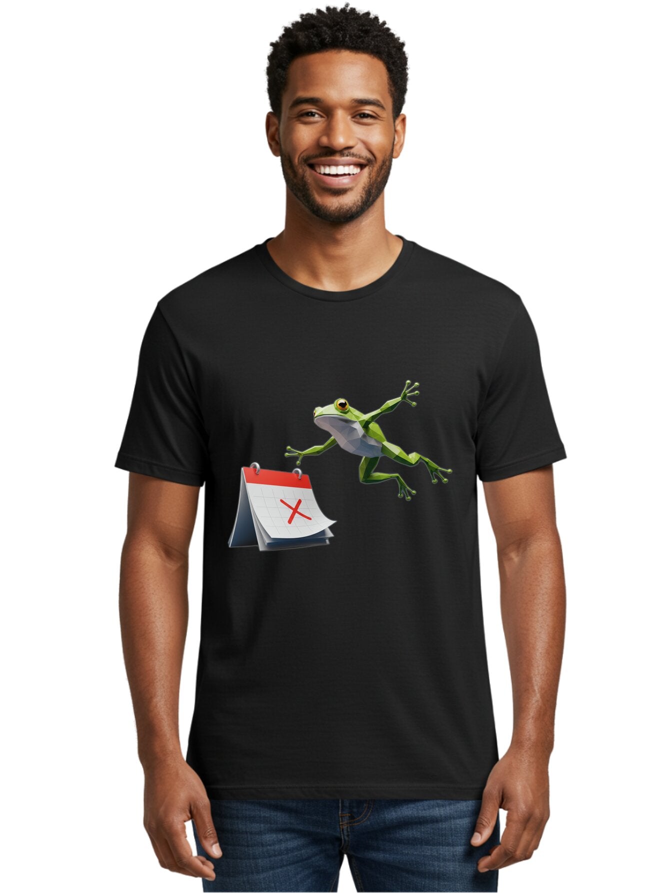 Frog-Calendar Men'S Graphic Tee, 100% Cotton, Comfortable Casual Summer Wear, Machine Washable, Vintage Camera, Old Camera, Antique Camera, Black Camera, Classic Photography, Photography Equipment, Nostalgic Device, Film Camera, Camera Art Bap439 29