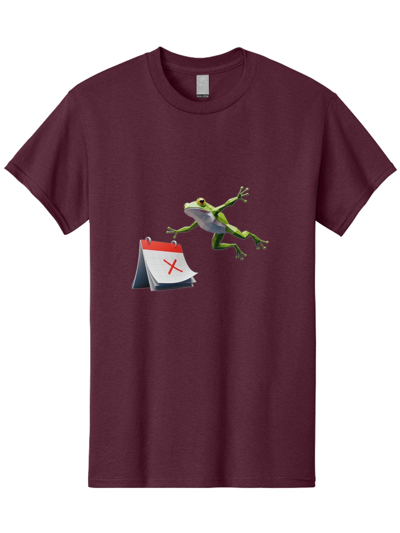 Frog-Calendar Men'S Graphic Tee, 100% Cotton, Comfortable Casual Summer Wear, Machine Washable, Vintage Camera, Old Camera, Antique Camera, Black Camera, Classic Photography, Photography Equipment, Nostalgic Device, Film Camera, Camera Art Bap439