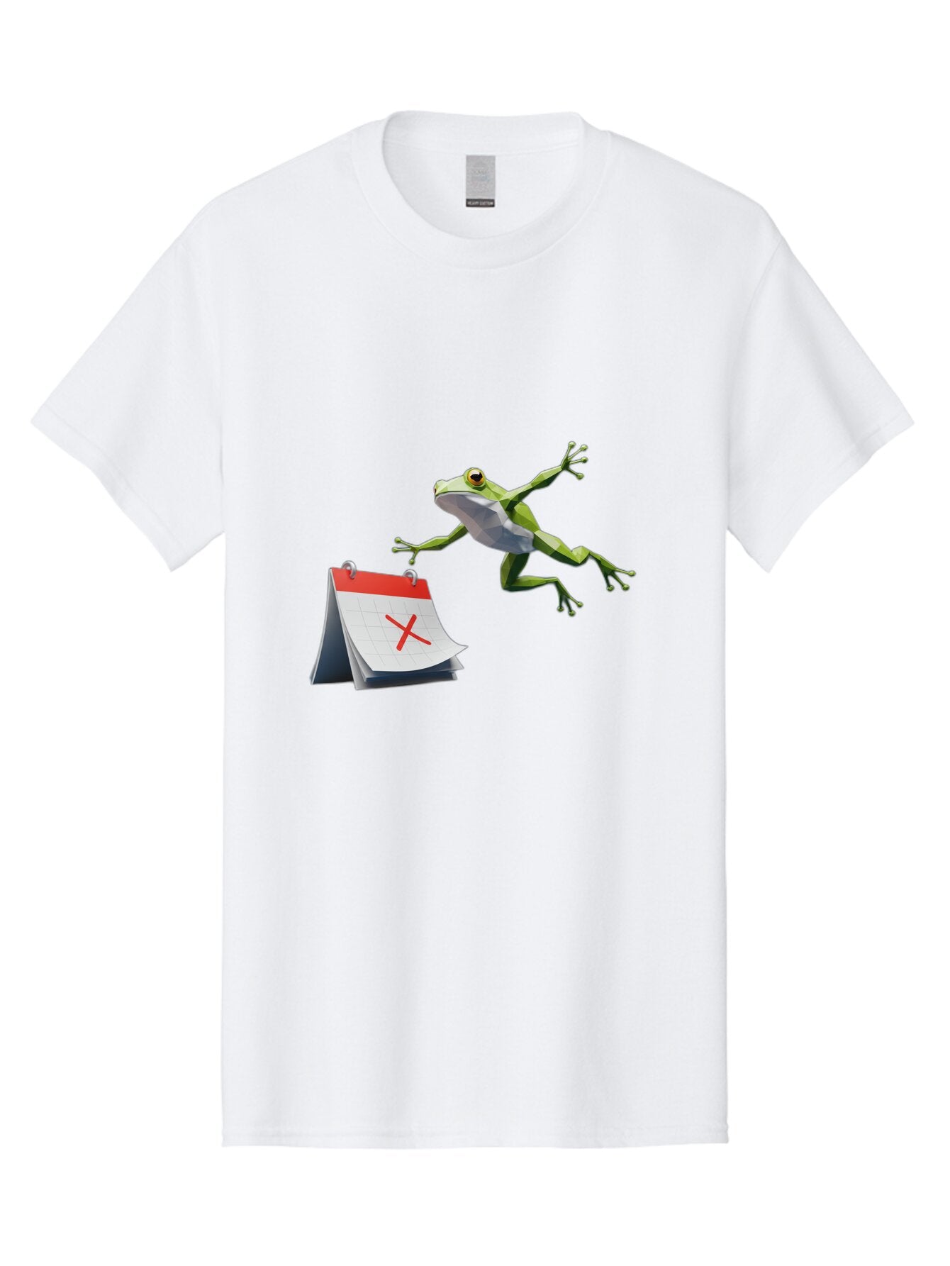 Frog-Calendar Men'S Graphic Tee, 100% Cotton, Comfortable Casual Summer Wear, Machine Washable, Vintage Camera, Old Camera, Antique Camera, Black Camera, Classic Photography, Photography Equipment, Nostalgic Device, Film Camera, Camera Art Bap439 9