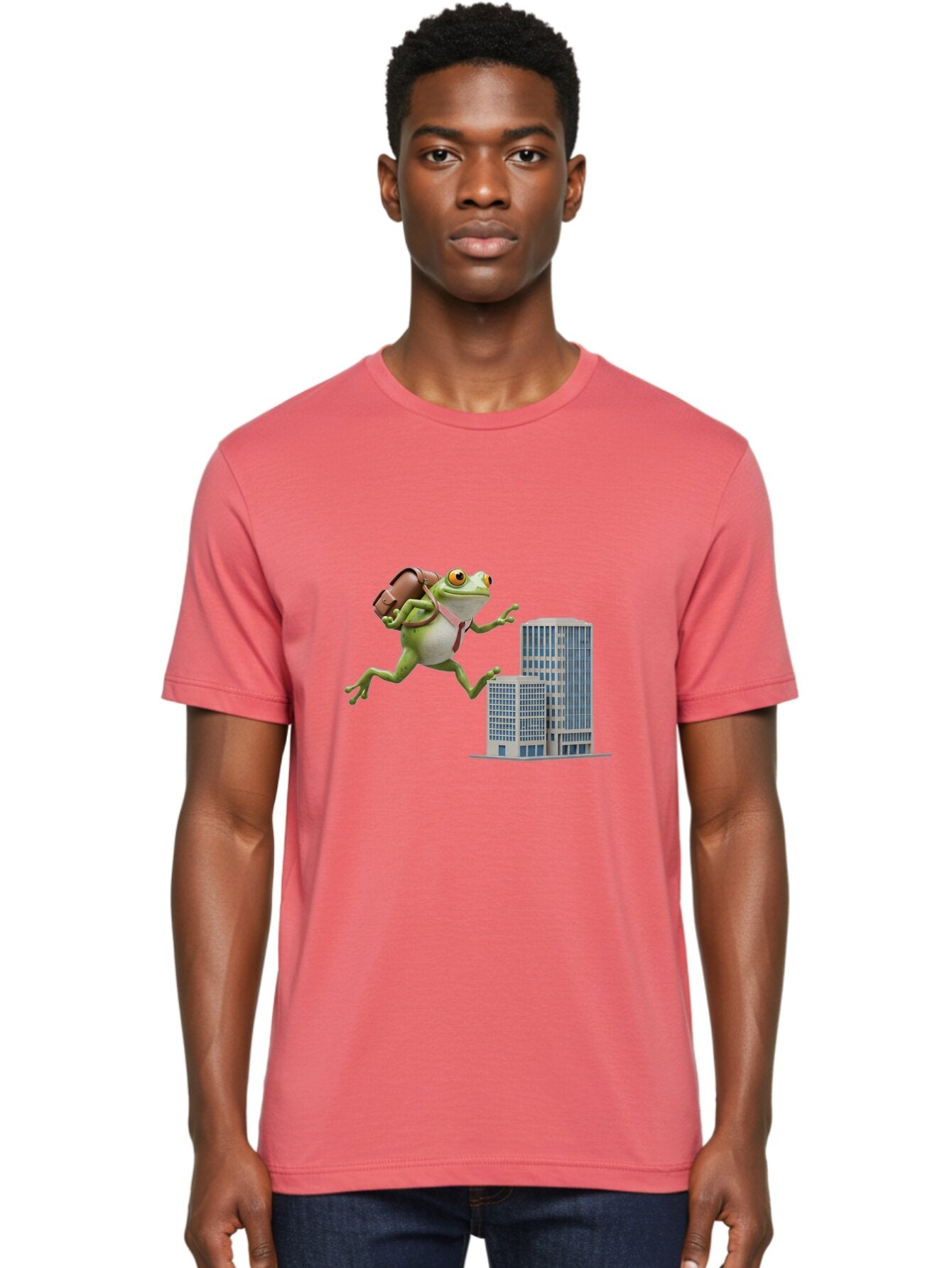 Frog-With-Backpack Men'S Graphic Tee, 100% Cotton, Comfortable Casual Summer Wear, Machine Washable, Vintage Camera, Old Camera, Antique Camera, Black Camera, Classic Photography, Photography Equipment, Nostalgic Device, Film Camera, Bap441 22