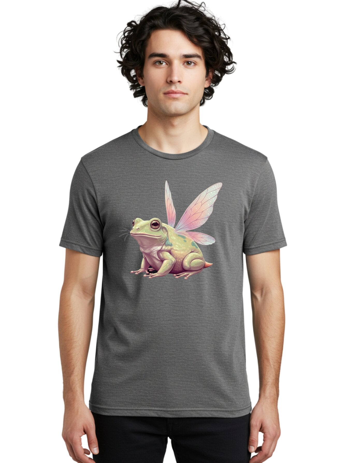 Frog-With-Dragonfly-Wings Men'S Graphic Tee, 100% Cotton, Comfortable Casual Summer Wear, Machine Washable, Vintage Camera, Old Camera, Antique Camera, Black Camera, Classic Photography, Photography Equipment, Nostalgic Device, Film Camera, Bap442 29