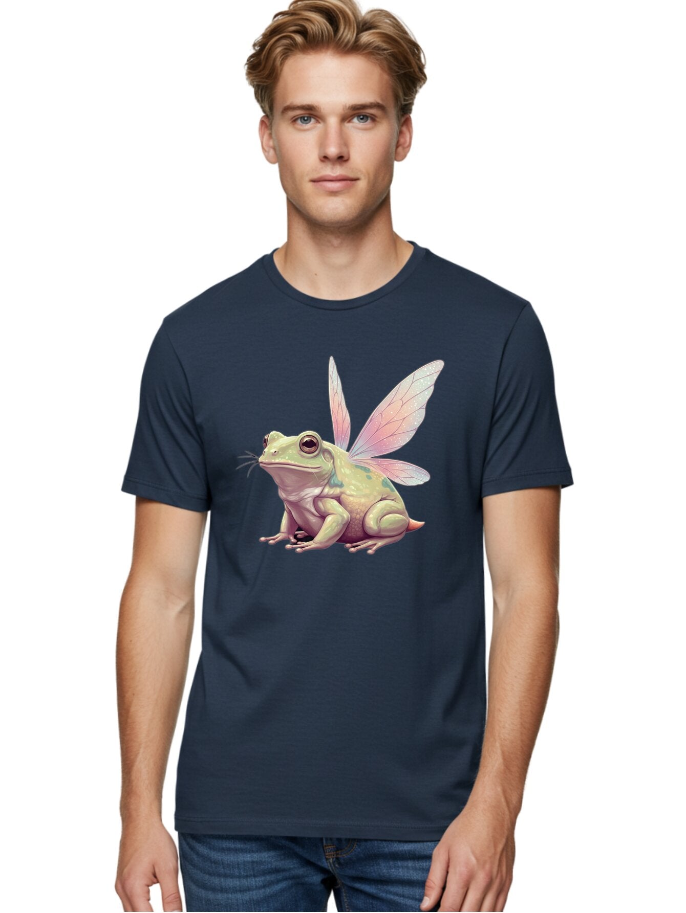 Frog-With-Dragonfly-Wings Men'S Graphic Tee, 100% Cotton, Comfortable Casual Summer Wear, Machine Washable, Vintage Camera, Old Camera, Antique Camera, Black Camera, Classic Photography, Photography Equipment, Nostalgic Device, Film Camera, Bap442 19