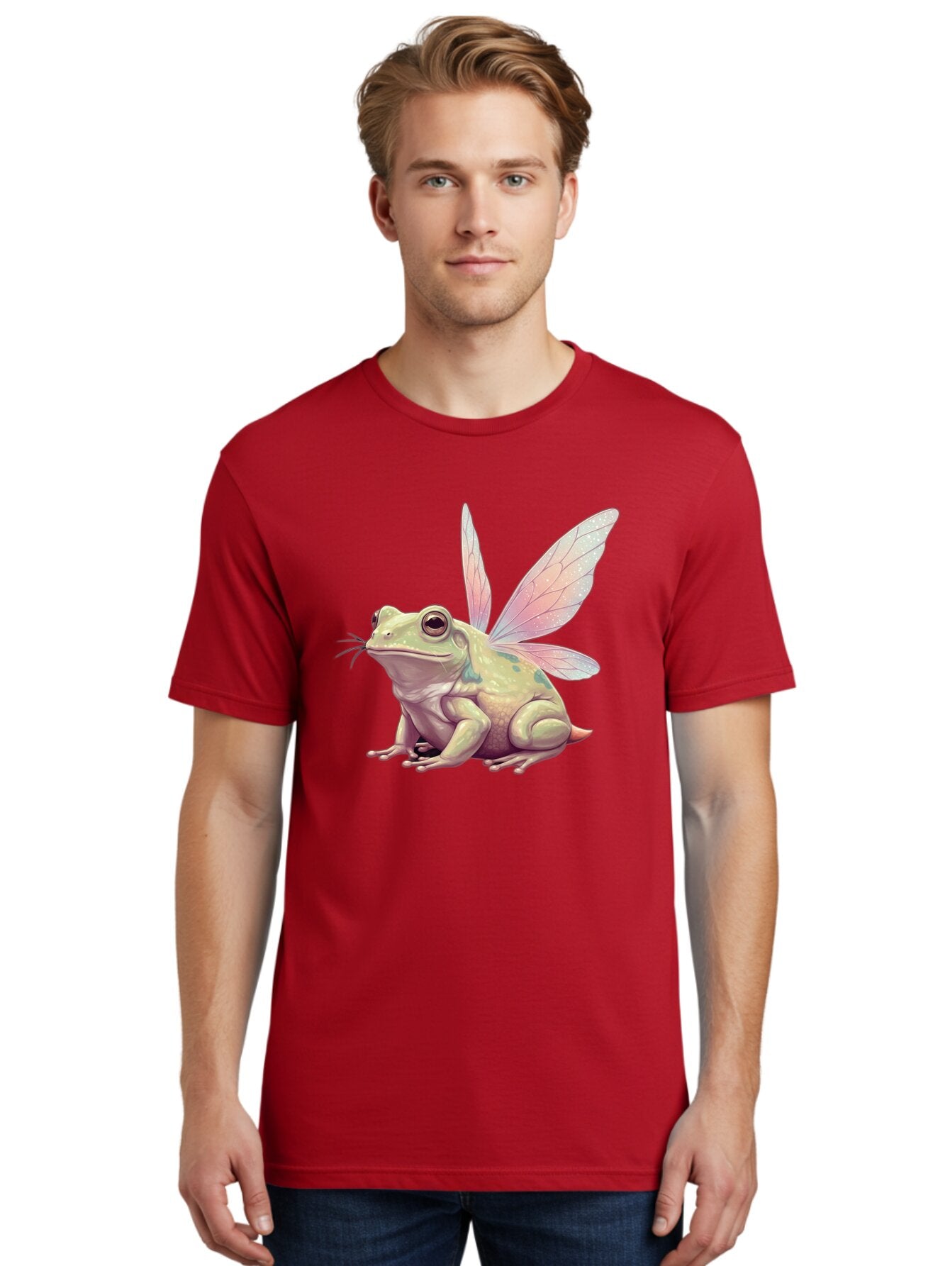 Frog-With-Dragonfly-Wings Men'S Graphic Tee, 100% Cotton, Comfortable Casual Summer Wear, Machine Washable, Vintage Camera, Old Camera, Antique Camera, Black Camera, Classic Photography, Photography Equipment, Nostalgic Device, Film Camera, Bap442 28