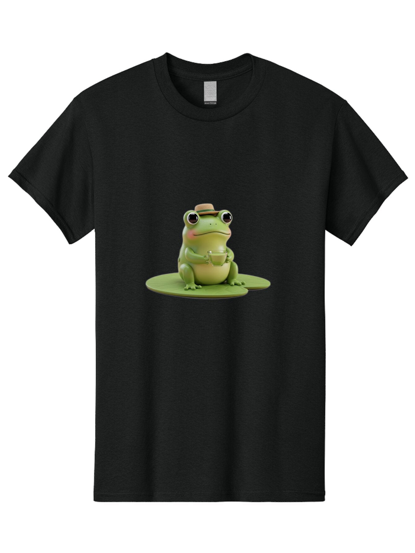 Frog-With-Hat-And-Mug Men'S Graphic Tee, 100% Cotton, Comfortable Casual Summer Wear, Machine Washable, Vintage Camera, Old Camera, Antique Camera, Black Camera, Classic Photography, Photography Equipment, Nostalgic Device, Film Camera, Bap443 14