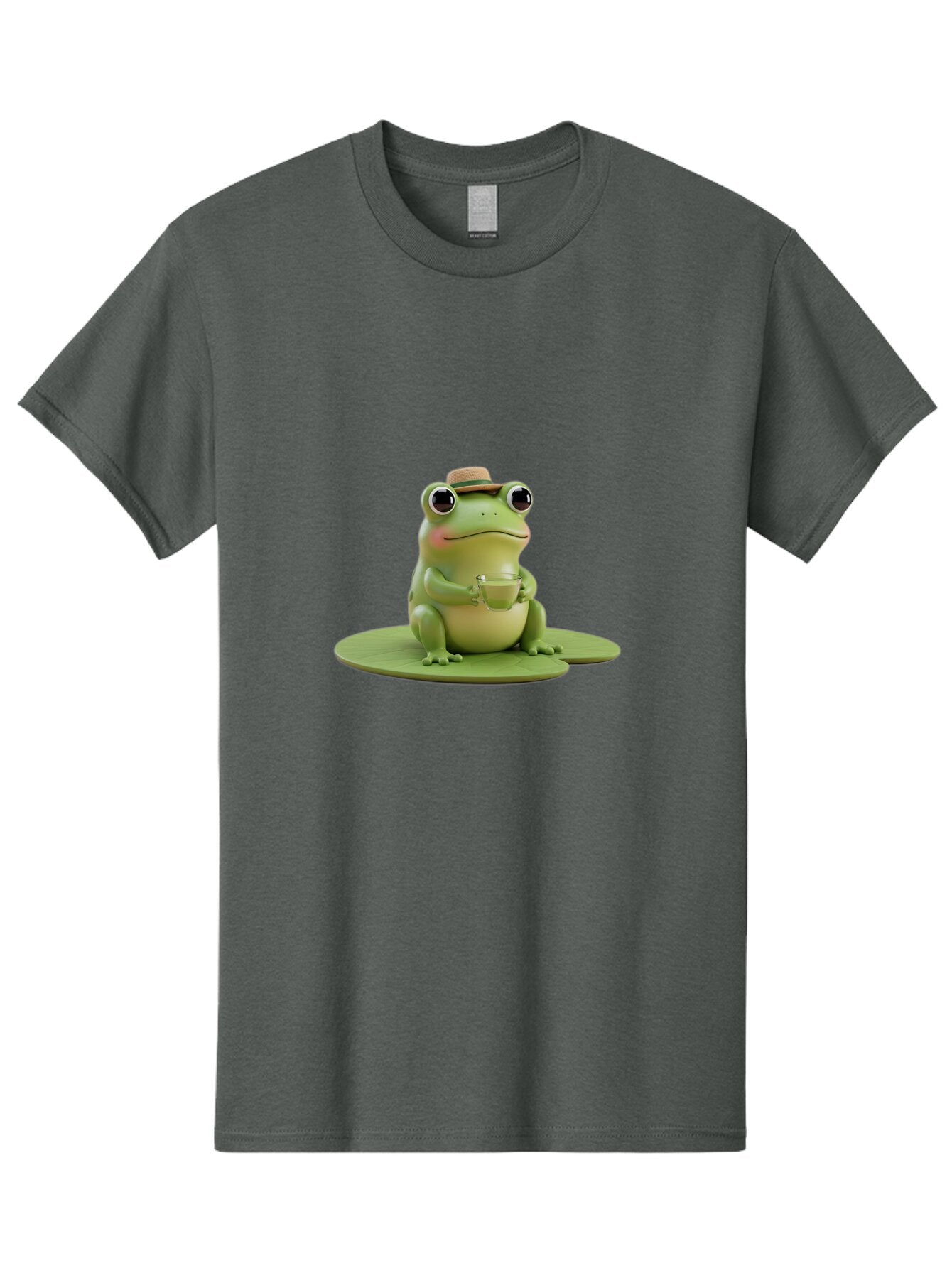 Frog-With-Hat-And-Mug Men'S Graphic Tee, 100% Cotton, Comfortable Casual Summer Wear, Machine Washable, Vintage Camera, Old Camera, Antique Camera, Black Camera, Classic Photography, Photography Equipment, Nostalgic Device, Film Camera, Bap443 5