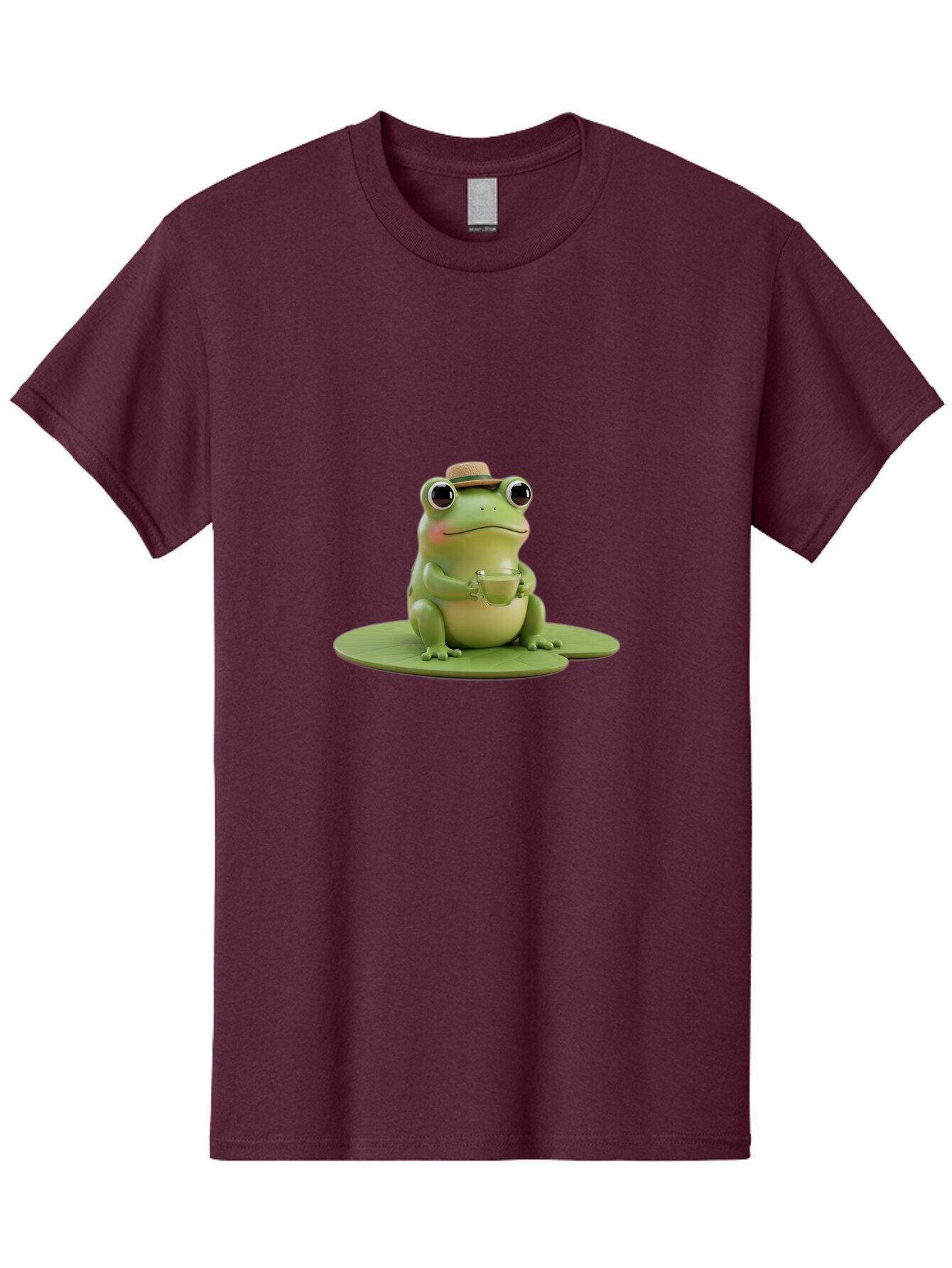 Frog-With-Hat-And-Mug Men'S Graphic Tee, 100% Cotton, Comfortable Casual Summer Wear, Machine Washable, Vintage Camera, Old Camera, Antique Camera, Black Camera, Classic Photography, Photography Equipment, Nostalgic Device, Film Camera, Bap443 3