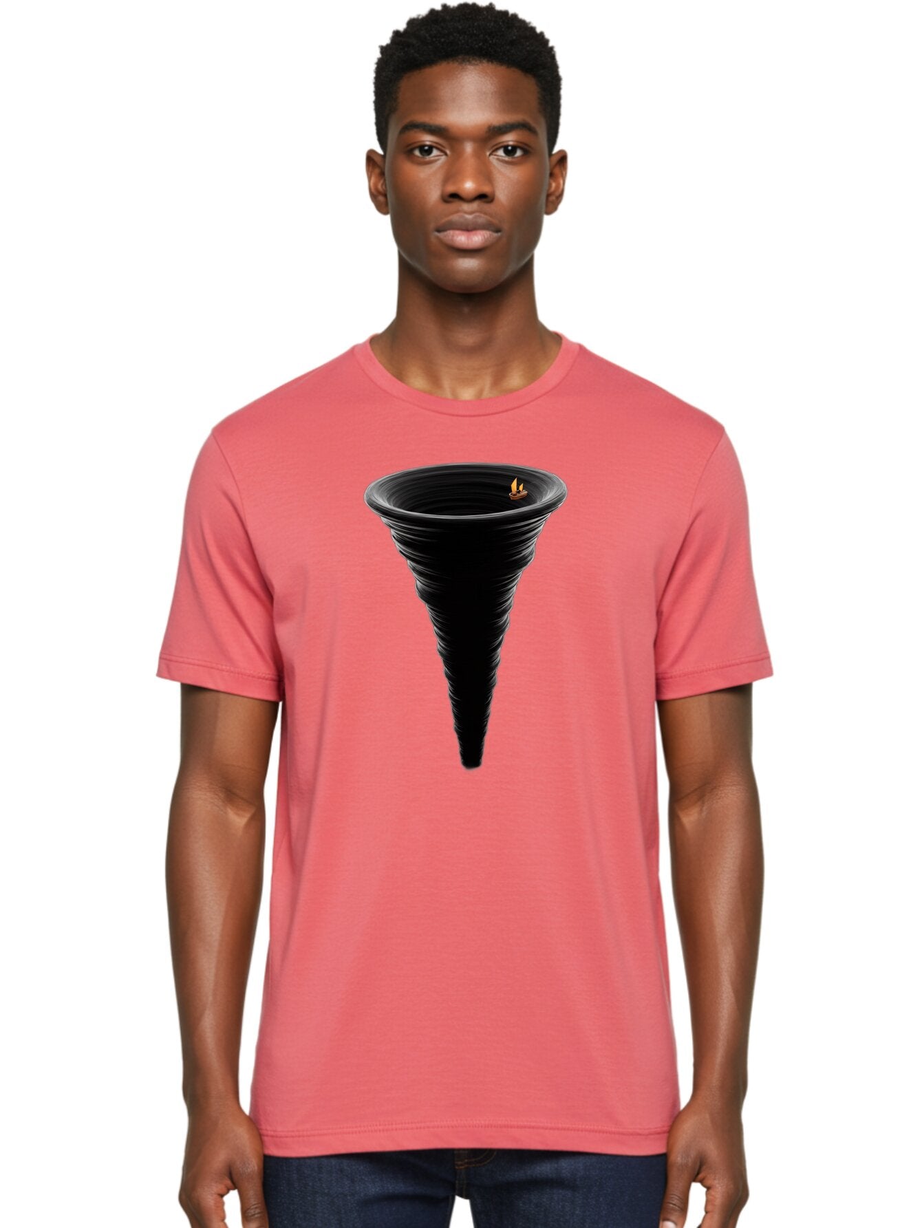 Funnel-With-Flame Men'S Graphic Tee, 100% Cotton, Comfortable Casual Summer Wear, Machine Washable, Vintage Camera, Old Camera, Antique Camera, Black Camera, Classic Photography, Photography Equipment, Nostalgic Device, Film Camera, Camera Art Bap446 22