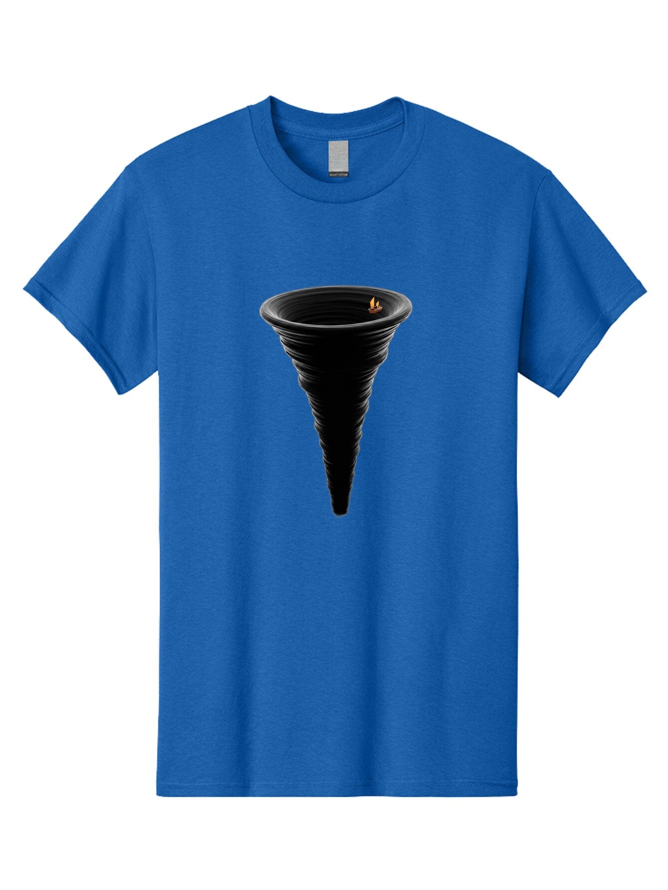 Funnel-With-Flame Men'S Graphic Tee, 100% Cotton, Comfortable Casual Summer Wear, Machine Washable, Vintage Camera, Old Camera, Antique Camera, Black Camera, Classic Photography, Photography Equipment, Nostalgic Device, Film Camera, Camera Art Bap446