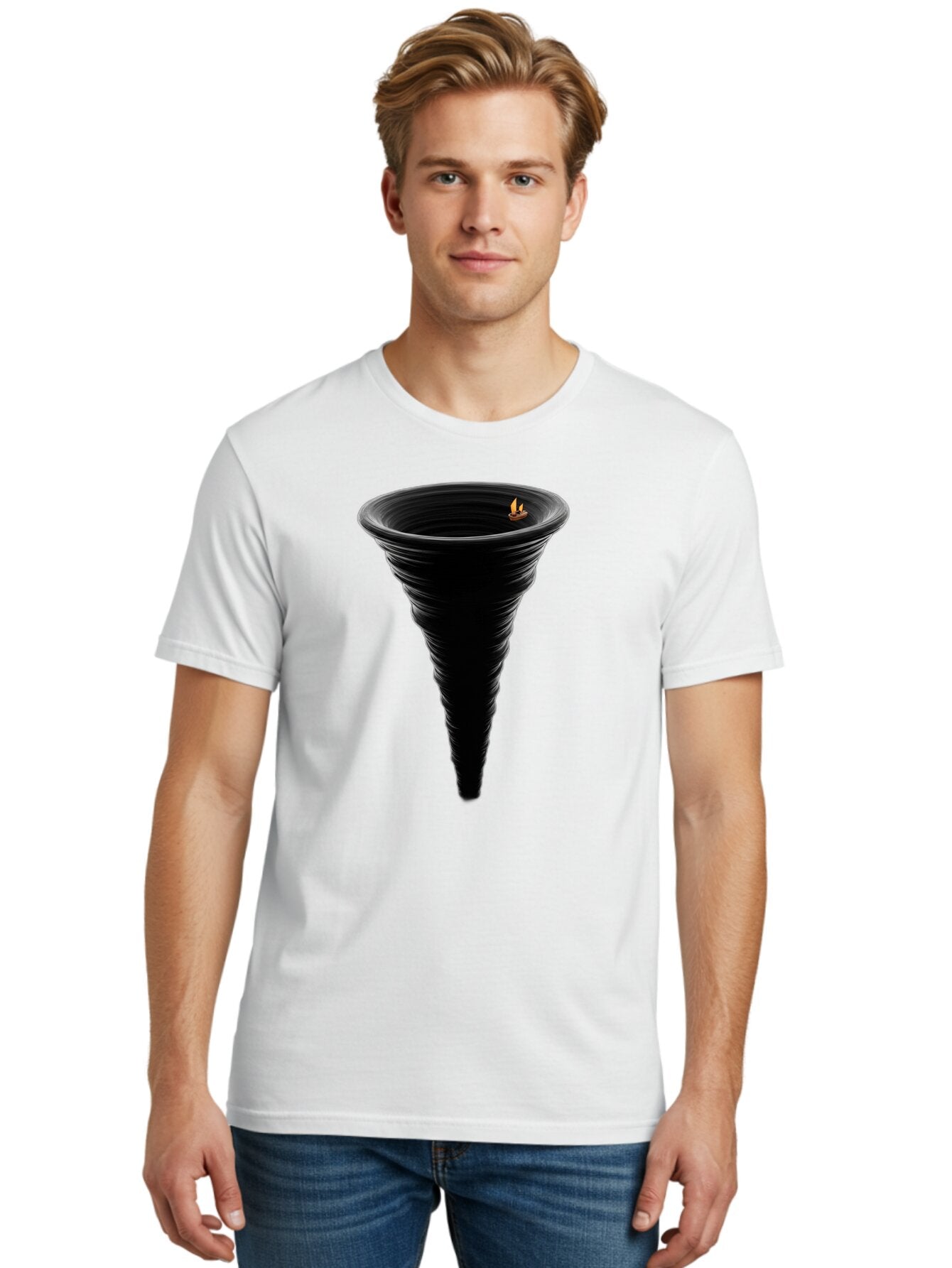 Funnel-With-Flame Men'S Graphic Tee, 100% Cotton, Comfortable Casual Summer Wear, Machine Washable, Vintage Camera, Old Camera, Antique Camera, Black Camera, Classic Photography, Photography Equipment, Nostalgic Device, Film Camera, Camera Art Bap446 19