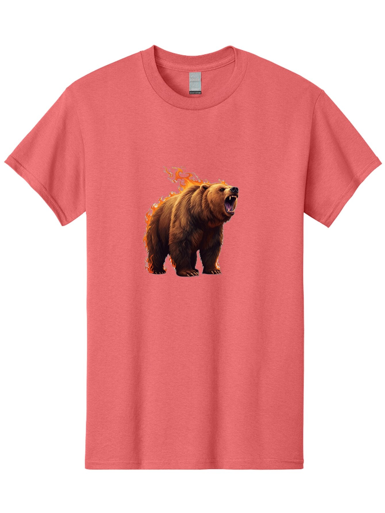 Furious-Bear-1 Men'S Graphic Tee, 100% Cotton, Comfortable Casual Summer Wear, Machine Washable, Vintage Camera, Old Camera, Antique Camera, Black Camera, Classic Photography, Photography Equipment, Nostalgic Device, Film Camera, Camera Art Bap447 12